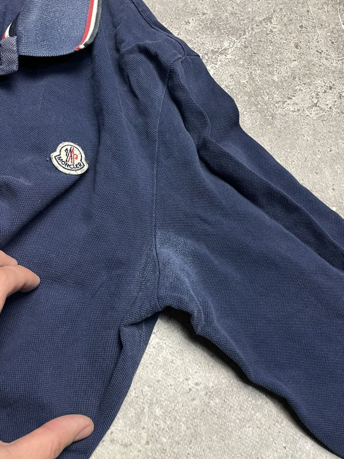 Moncler Moncler Polo Long sleeve Size US L / EU 52-54 / 3 - 6 Thumbnail