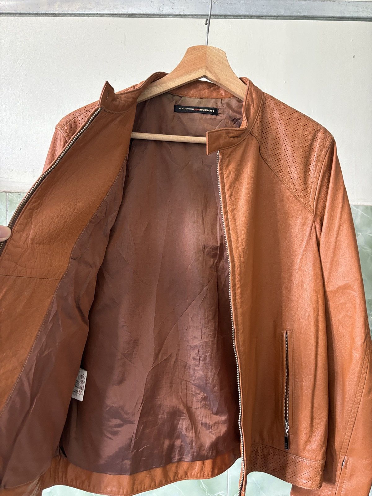 Gaultier Homme Objet JPG Gaultier Homme Objet Biker Leather Jacket Size US M / EU 48-50 / 2 - 8 Thumbnail