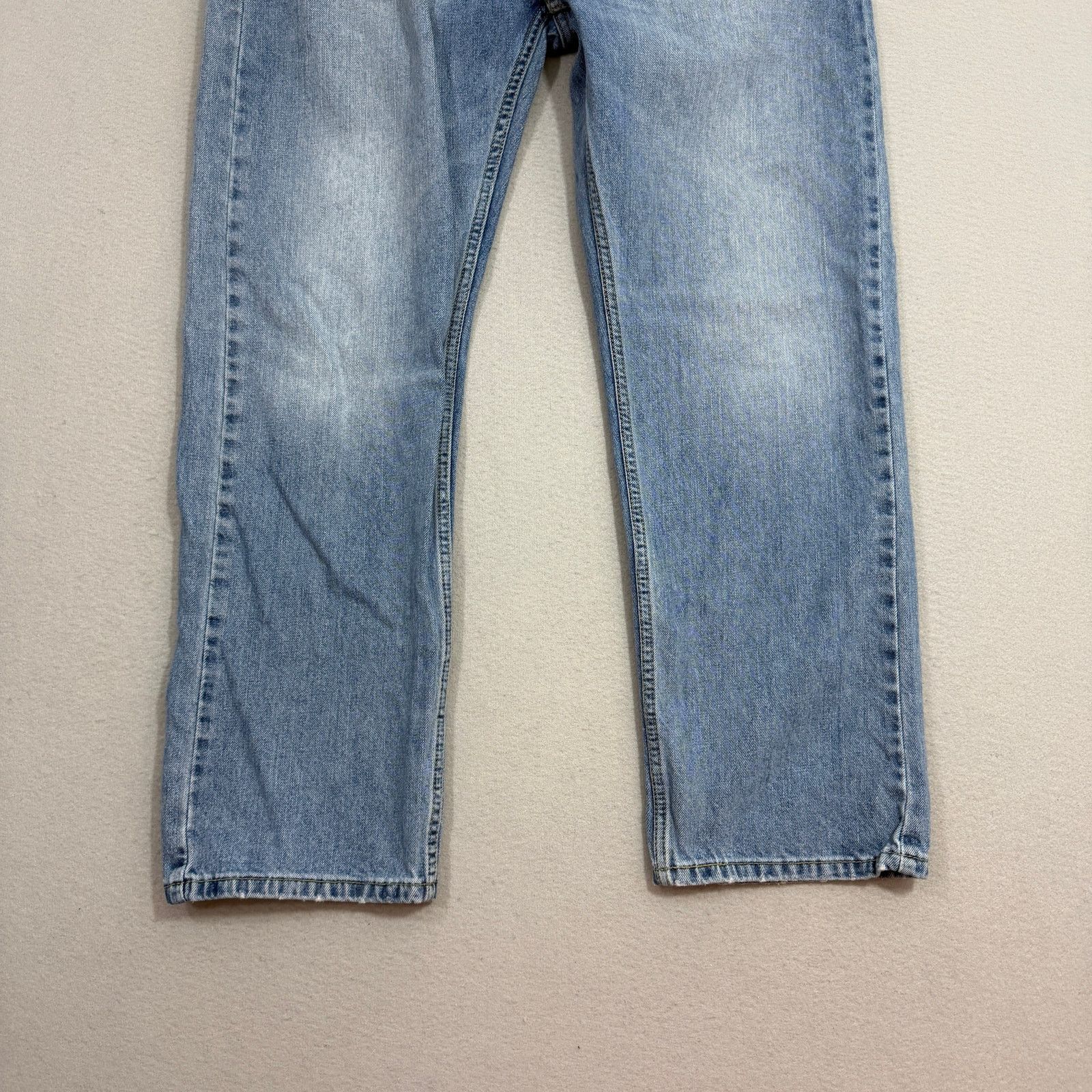Levi's Levis 505 Regular Fit Jeans Men's 38x30 Blue Zip Fly Western Size US 38 / EU 54 - 2 Thumbnail