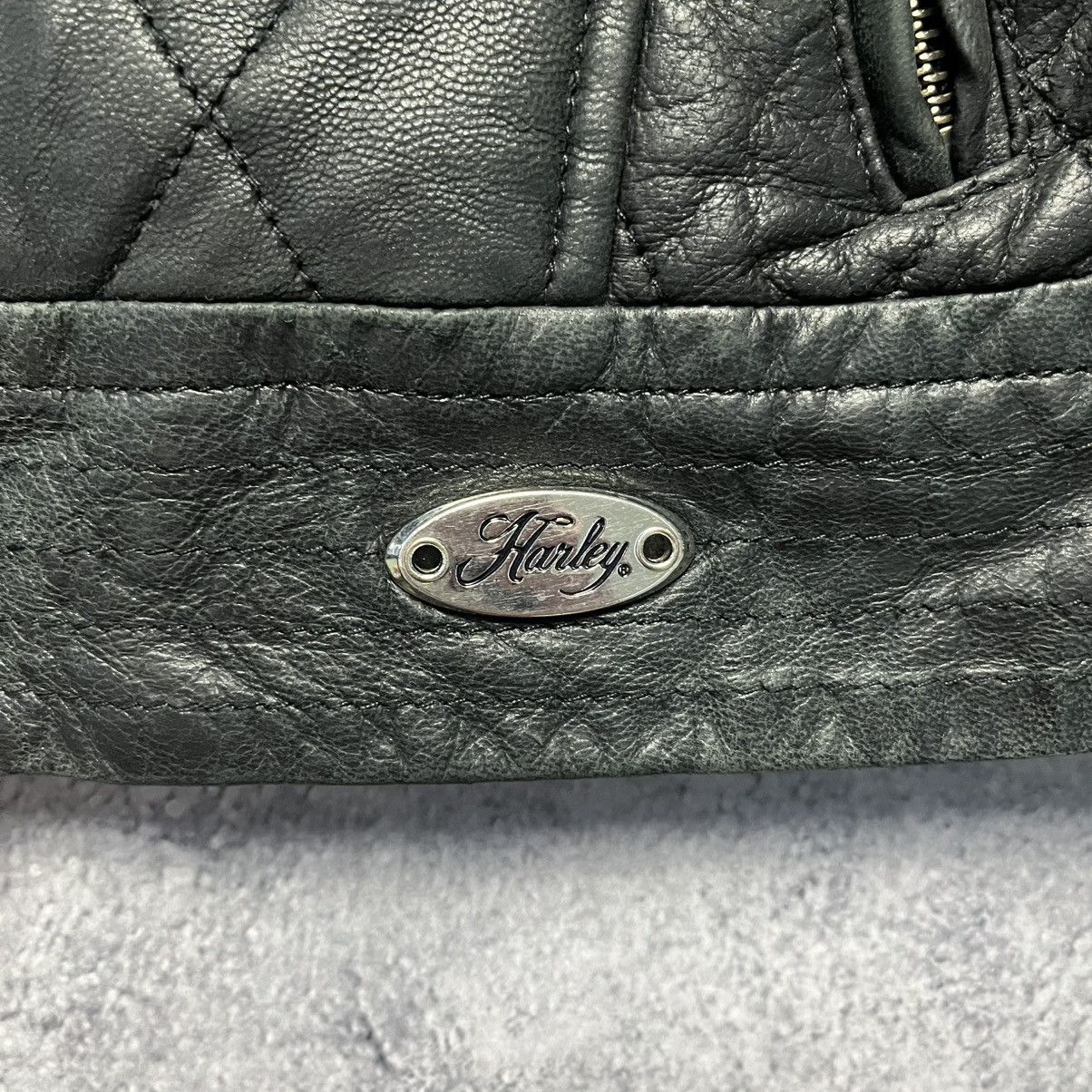 Harley Davidson Vintage Harley Davidson Leather Biker Jacket Motorcycle Size US M / EU 48-50 / 2 - 4 Thumbnail