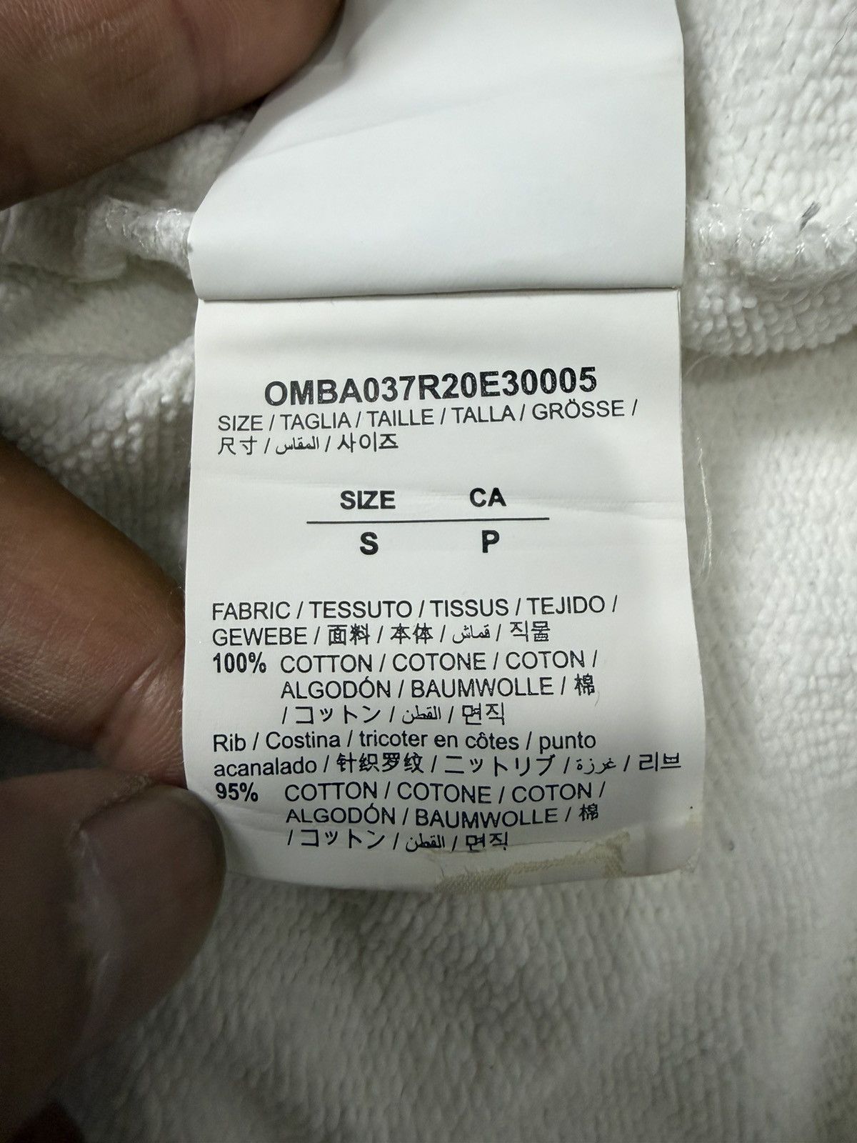 Off-White Off-White Dripping Arrows White Sweatshirt Size US S / EU 44-46 / 1 - 8 Thumbnail