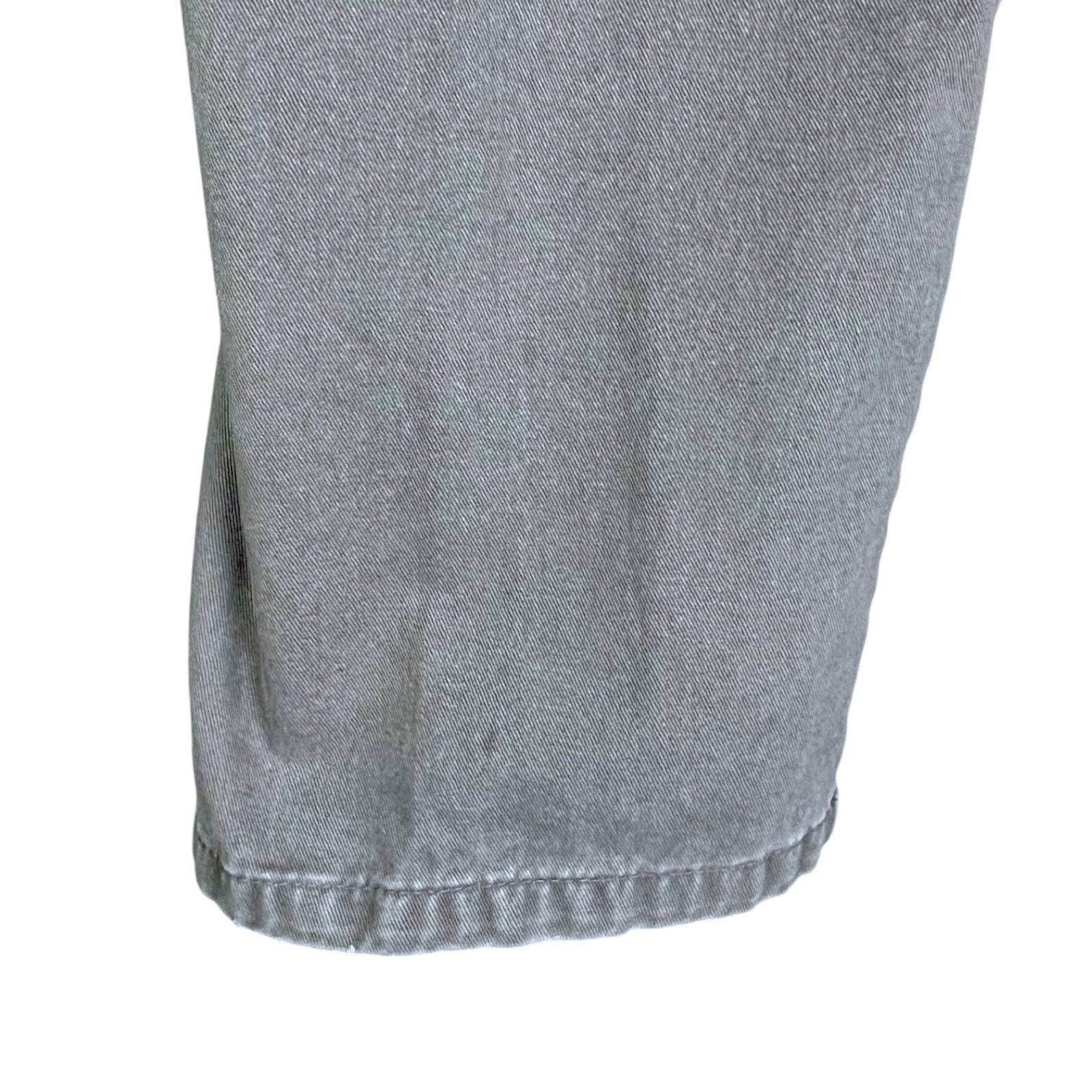 Wrangler Wrangler Men's 36x34 Straight Fit Gray Cargo Pants Workwear Size US 36 / EU 52 - 5 Thumbnail
