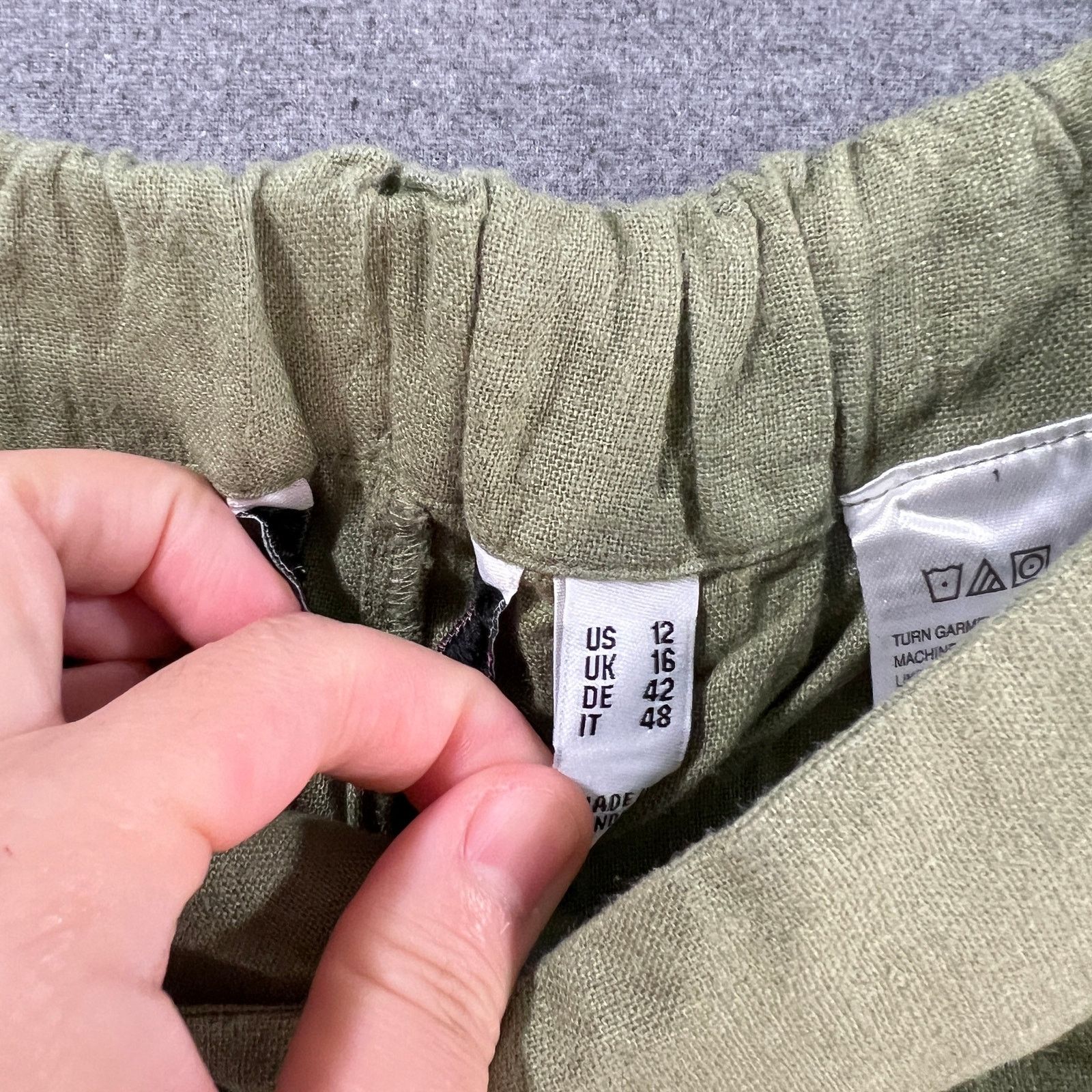 Other Isaac Mizrahi Live! Regular Bridgehampton Linen Blend P Size 34" / US 12 / IT 48 - 3 Thumbnail