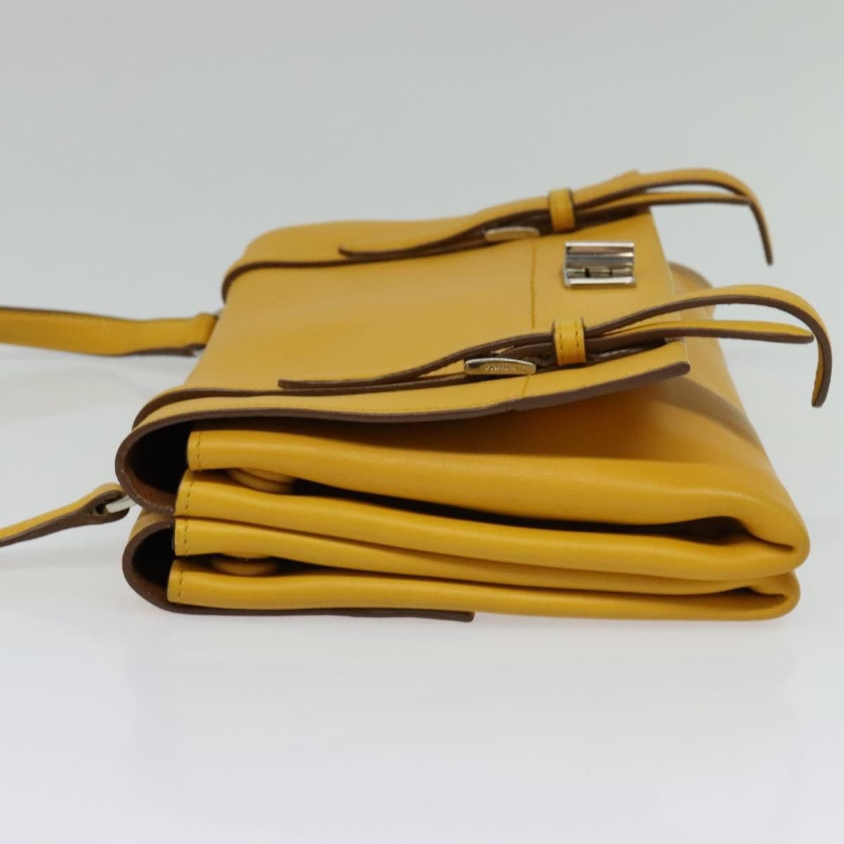 Prada PRADA Shoulder Bag Yellow Silver Size ONE SIZE - 4 Thumbnail