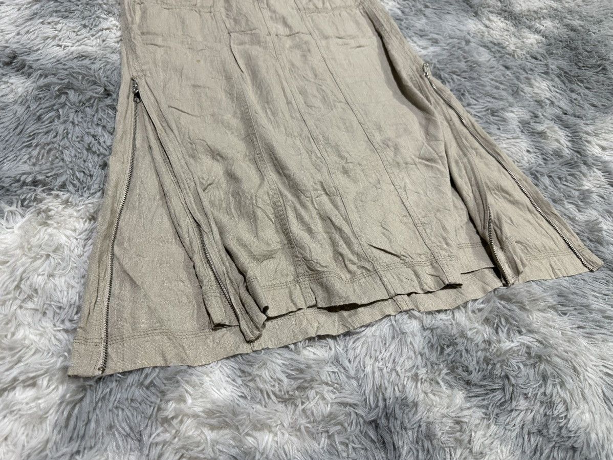 GOA 🔥Y2K Archived G.O.A Rayon Cargo Skirt Multi Zipper Size 28" / US 6 / IT 42 - 3 Thumbnail