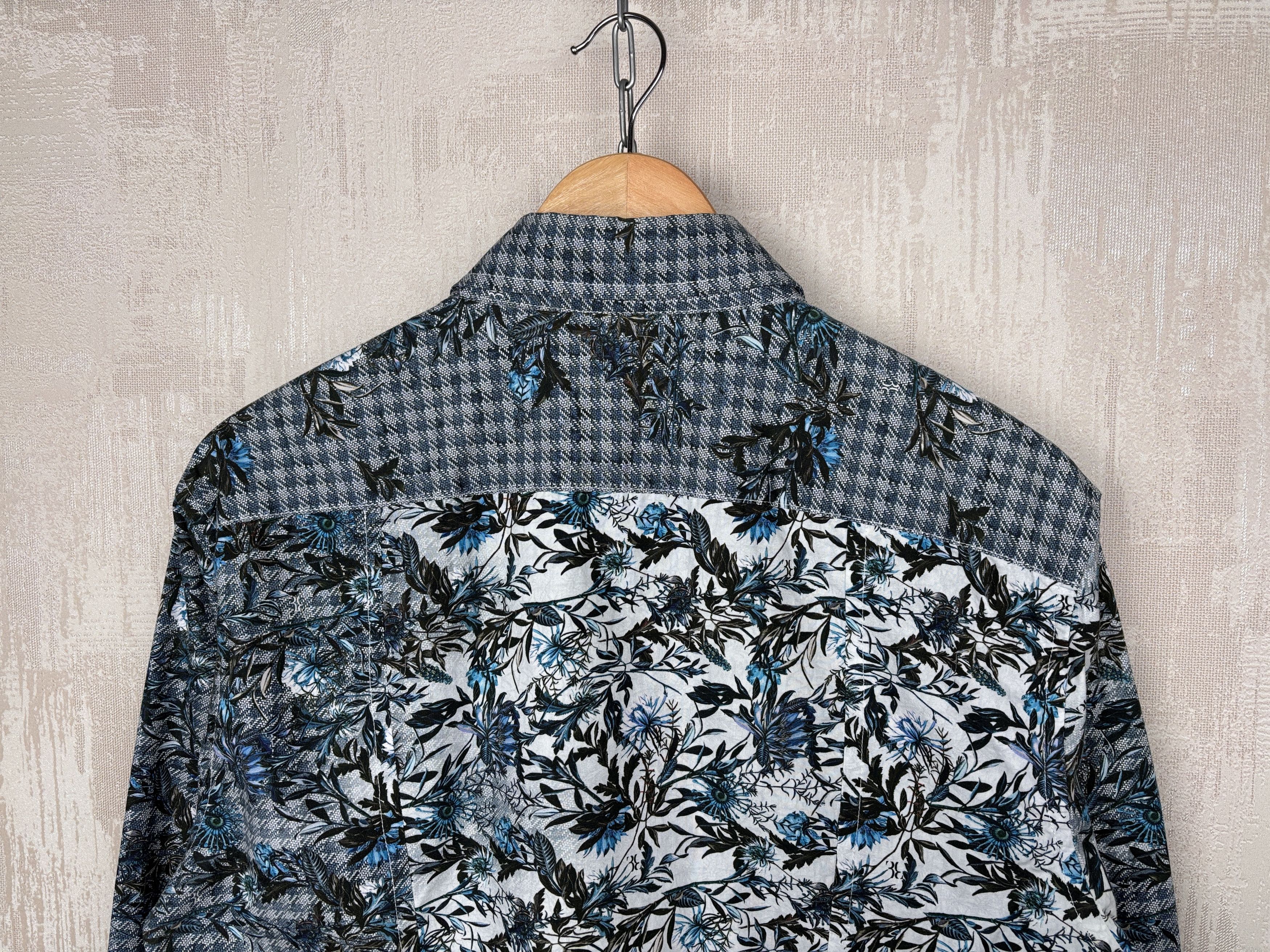 Billionaire Couture Billionaire Italian Couture Floral Long Sleeve Dress Shirt Size US M / EU 48-50 / 2 - 17 Thumbnail