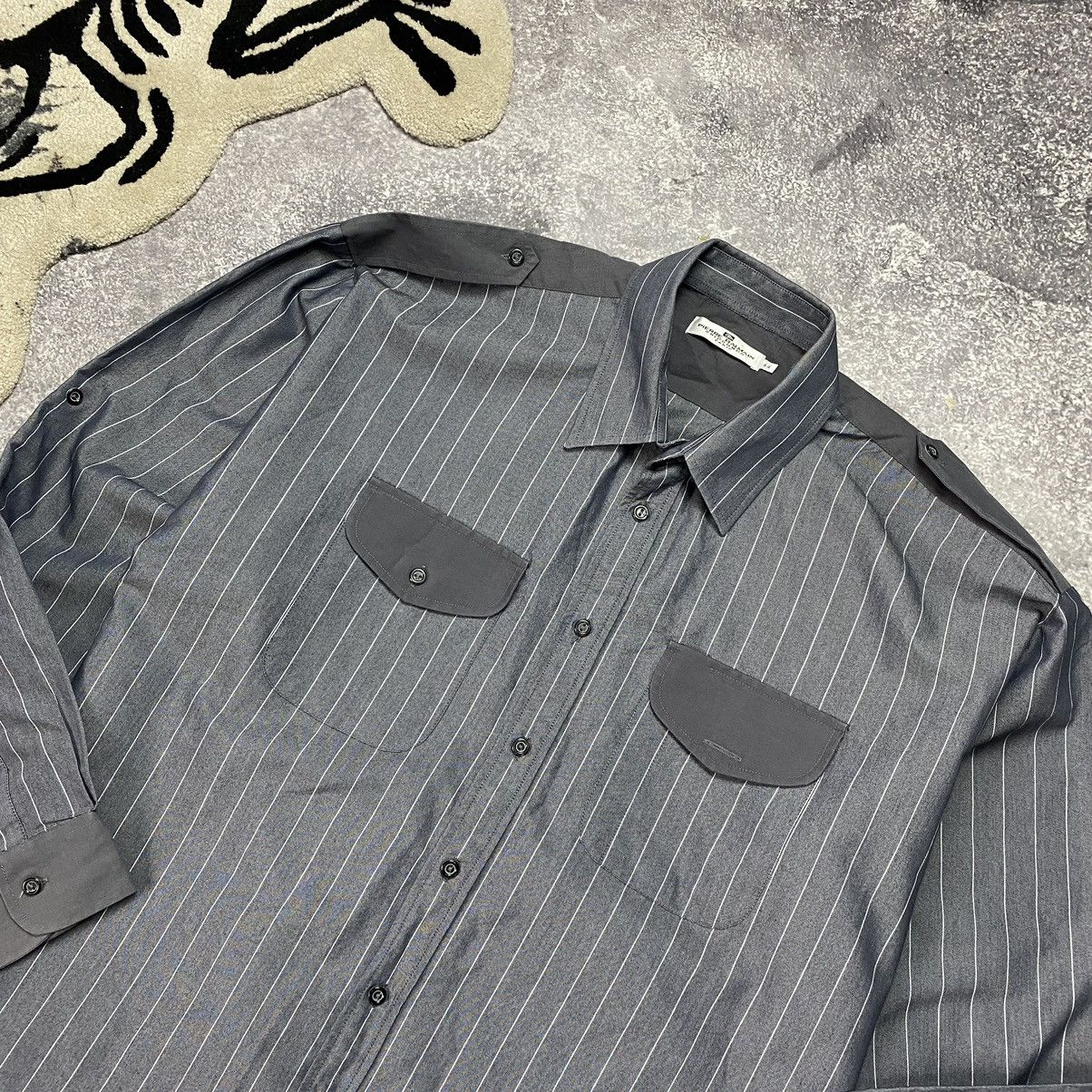 Balmain × Pierre Balmain Vintage Pierre Balmain Uniform Paris 90’s shirt Size US XL / EU 56 / 4 - 2 Thumbnail