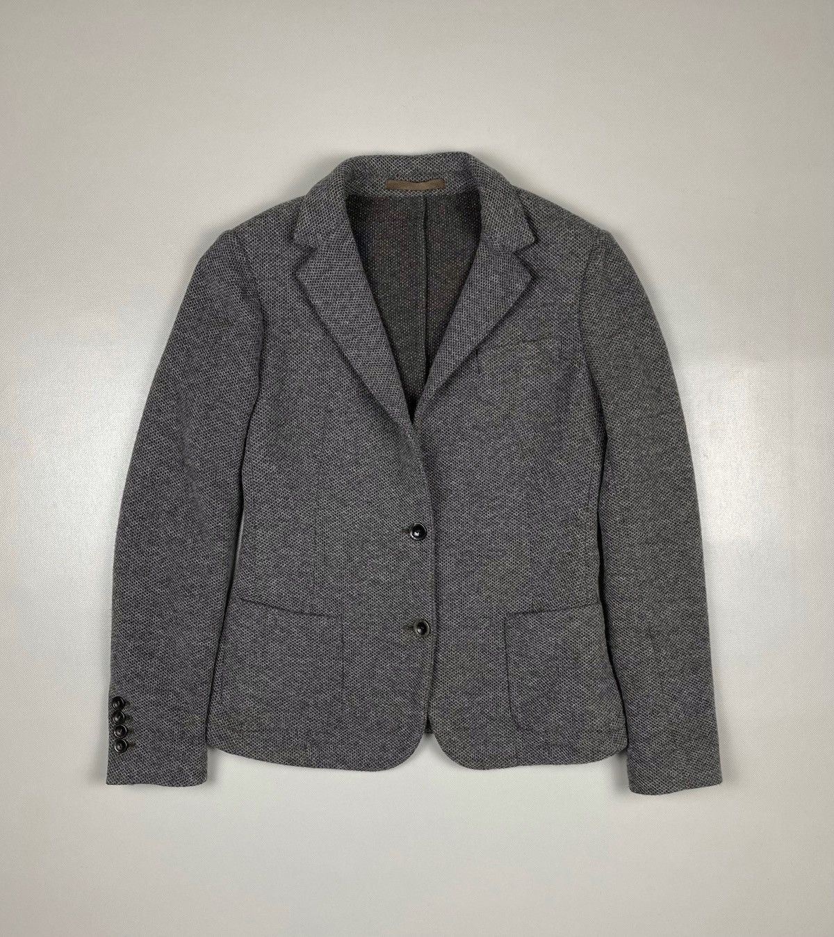 Eleventy Eleventy Women’s Wool Polyamide Two Button Blazer Size M / US 6-8 / IT 42-44 - 2 Thumbnail