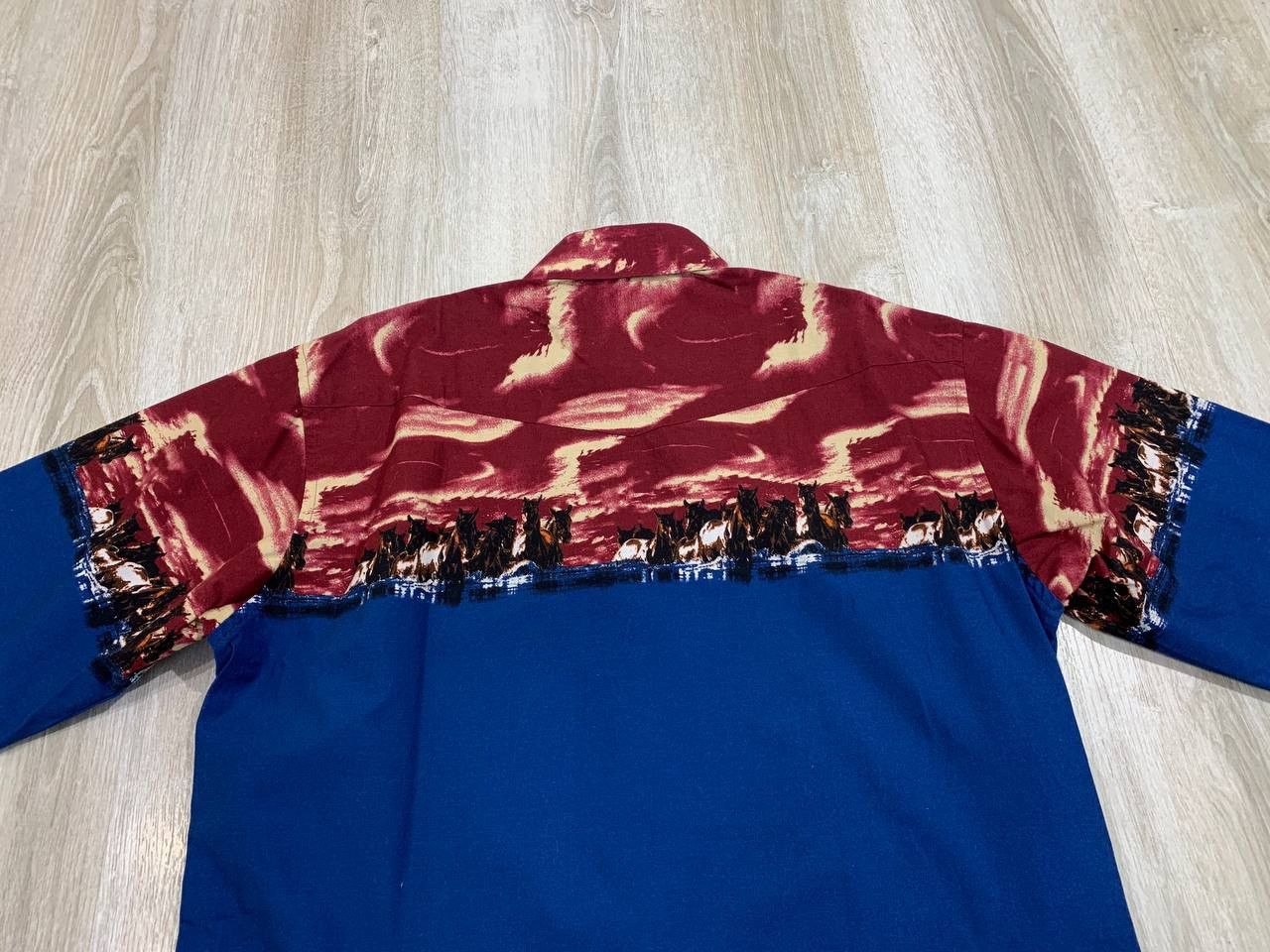 Vintage Mens vintage shirt Wrangler Size L Size US L / EU 52-54 / 3 - 7 Thumbnail