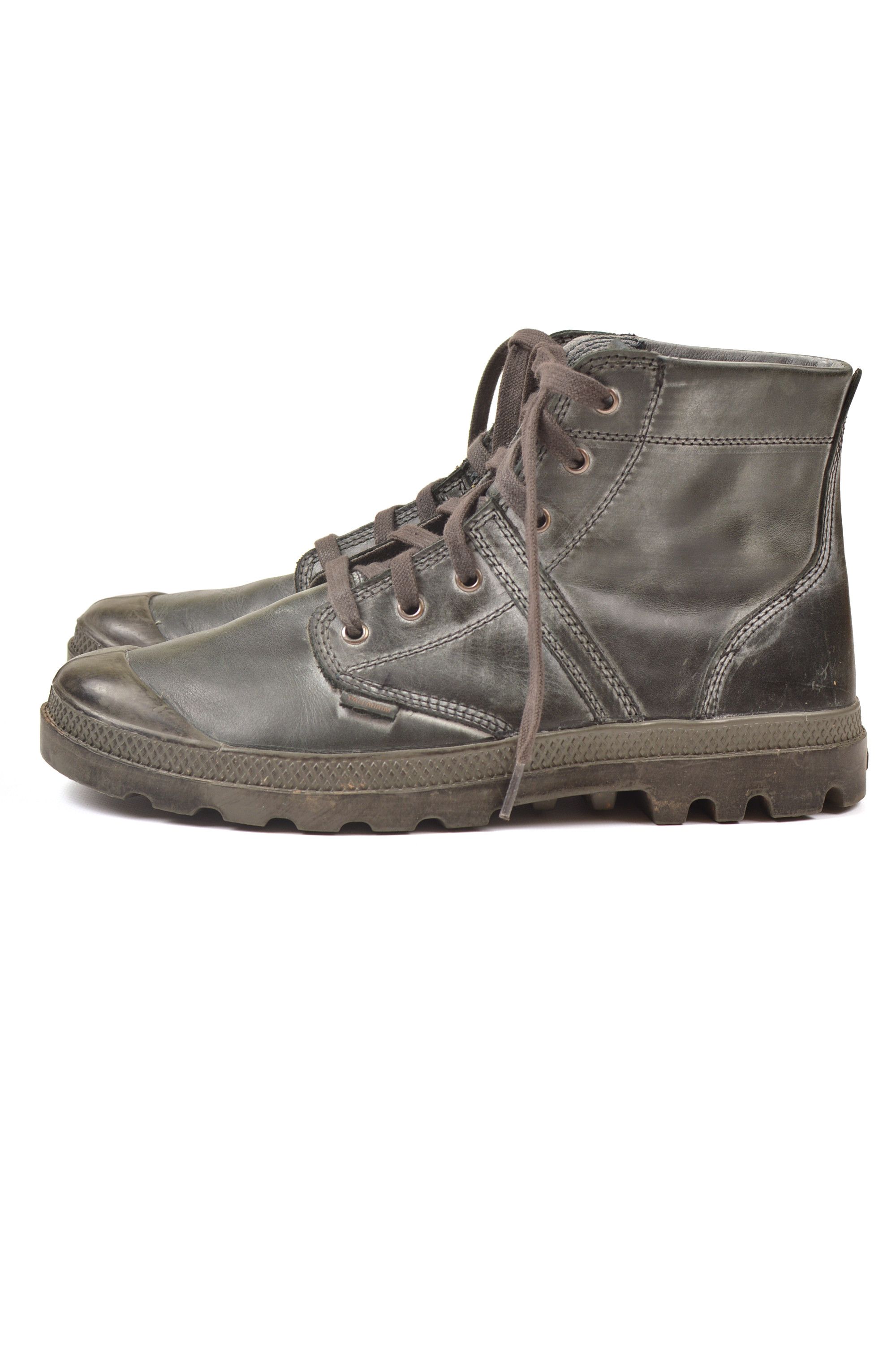 Palladium Palladium Pallabrouse Leather Combat Boots Size US 11.5 / EU 44-45 - 1 Thumbnail