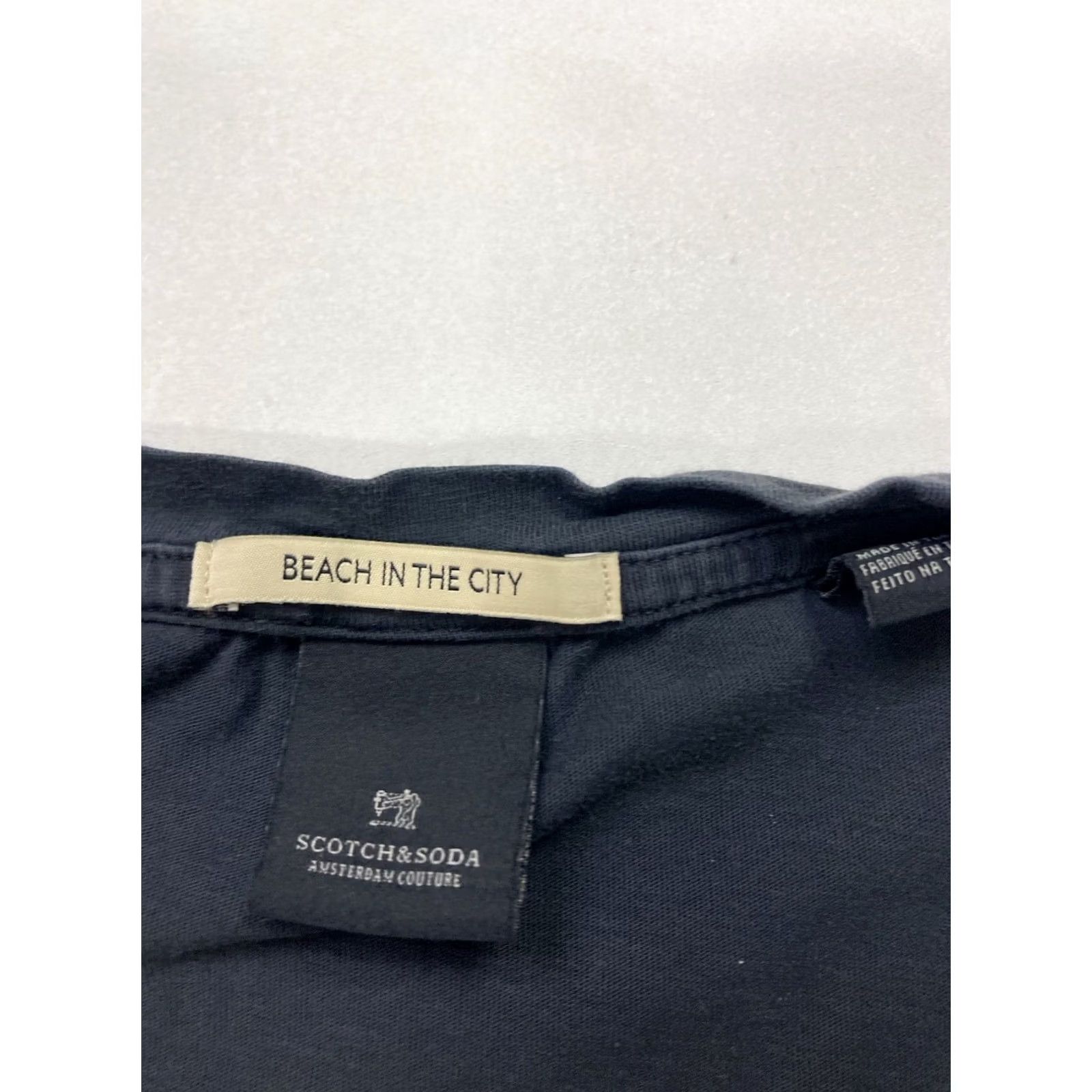 Scotch & Soda SCOTCH & SODA Coffee Always Helps Graphic T-shirt Men Large Colorblock Short Sleeve Crew Neck Multicolor Cotton Logo All Seasons Regular Size US M / EU 48-50 / 2 - 5 Thumbnail