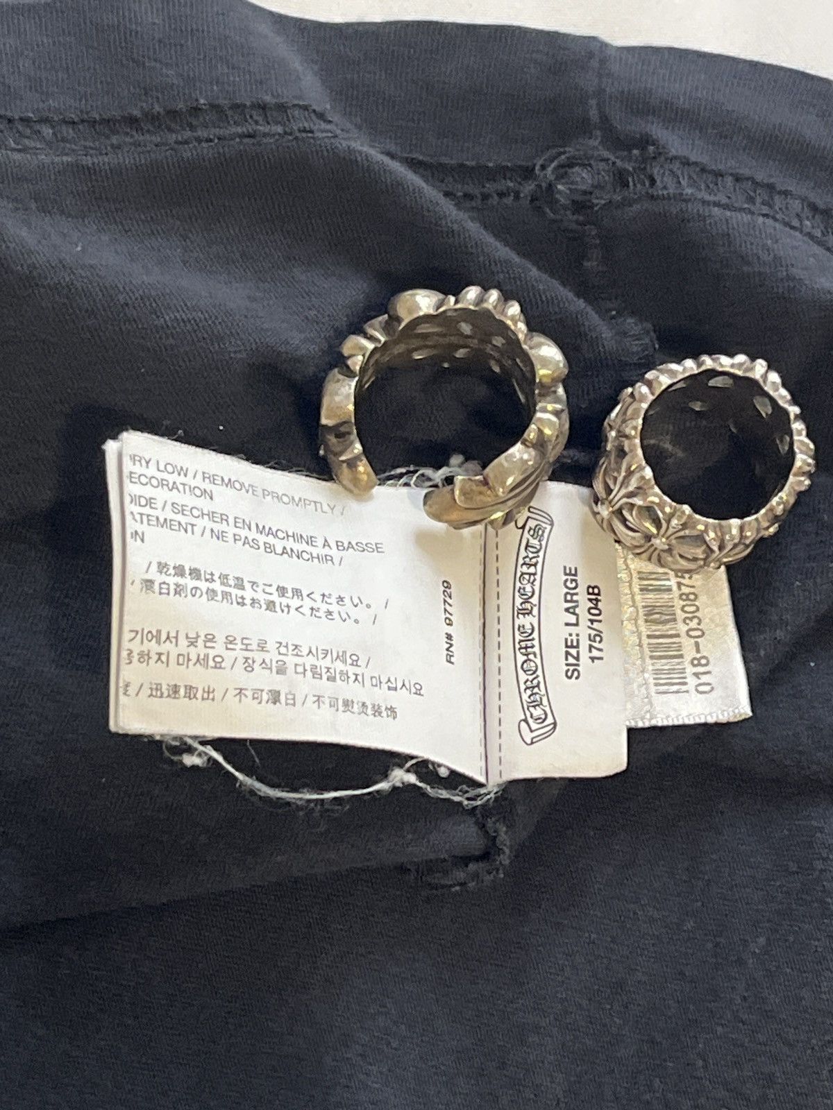 Chrome Hearts Chrome Hearts Scroll t shirt Size US L / EU 52-54 / 3 - 11 Thumbnail