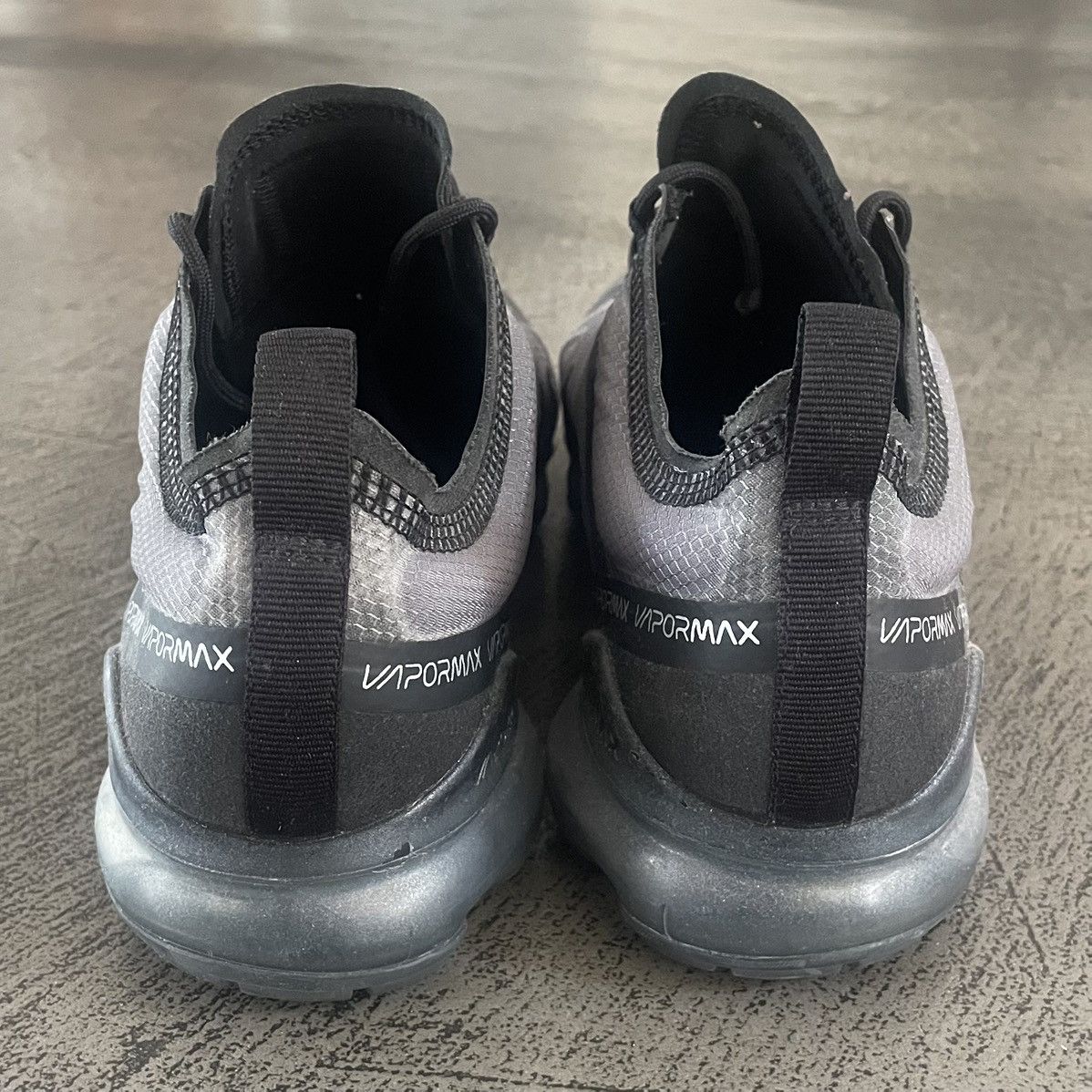 Nike Nike Air Vapormax 2019 AR6631-004 Ghost Triple Black Size US 11.5 / EU 44-45 - 3 Thumbnail