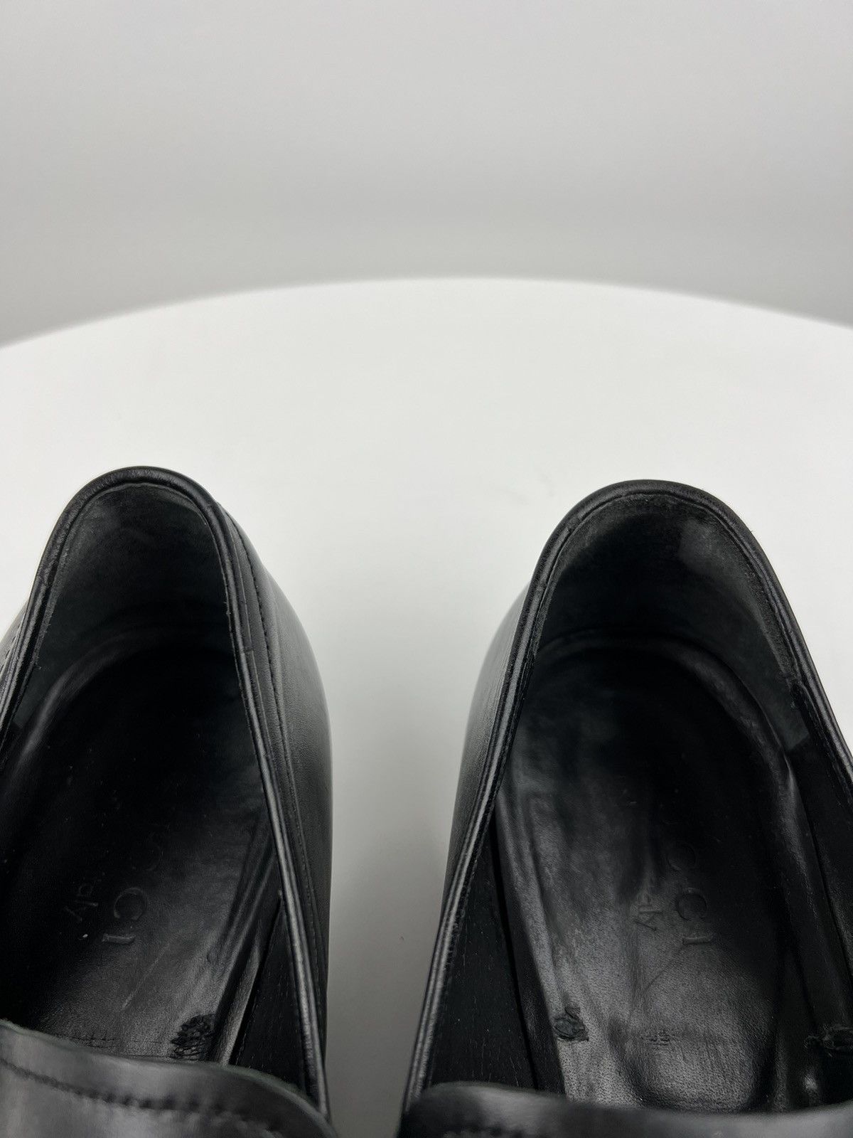 Gucci GUCCI Loafers Leather Shoes HORSEBIT Black Men’s Size US 9 / EU 42 - 14 Thumbnail