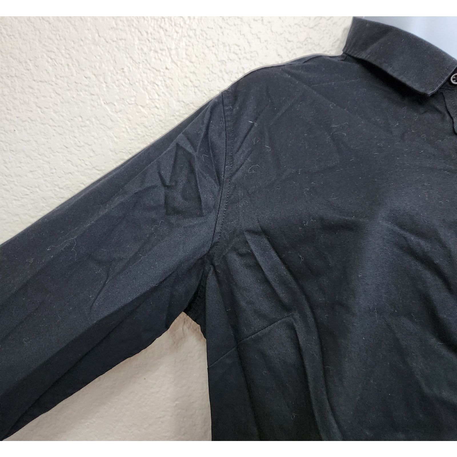 Other Port Authority Black Button Up Collard Long Sleeves Large Size L / US 10 / IT 46 - 2 Thumbnail