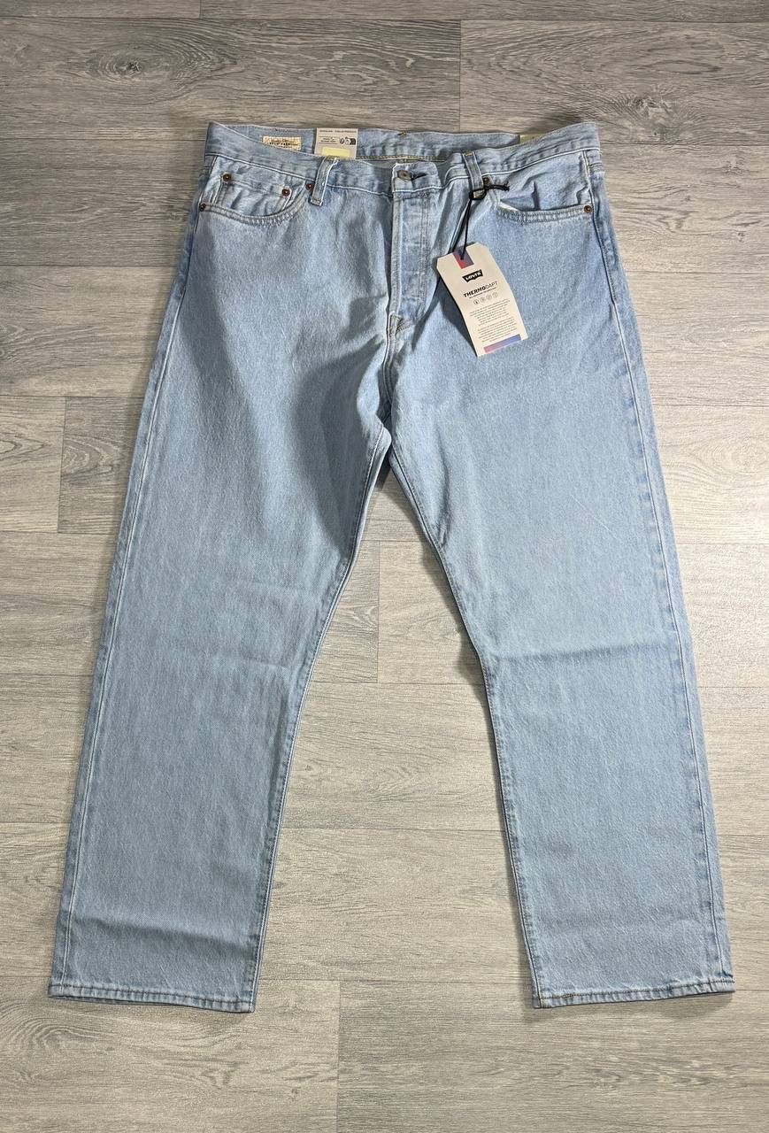 Levi's Levi’s 501 Thermodapt Jeans in Light Blue W36 L30 Size US 36 / EU 52 - 2 Thumbnail