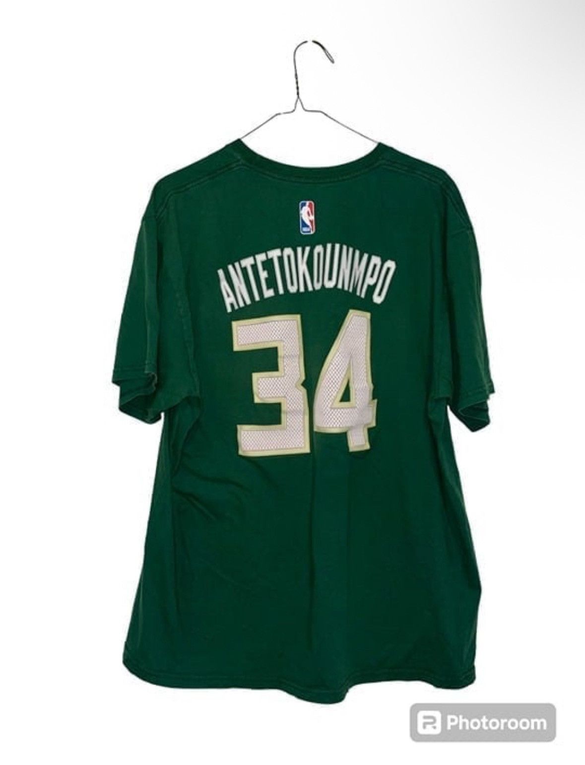 Adidas Milwaukee "Antetokounmpo" Practice shirt Size US XL / EU 56 / 4 - 2 Thumbnail