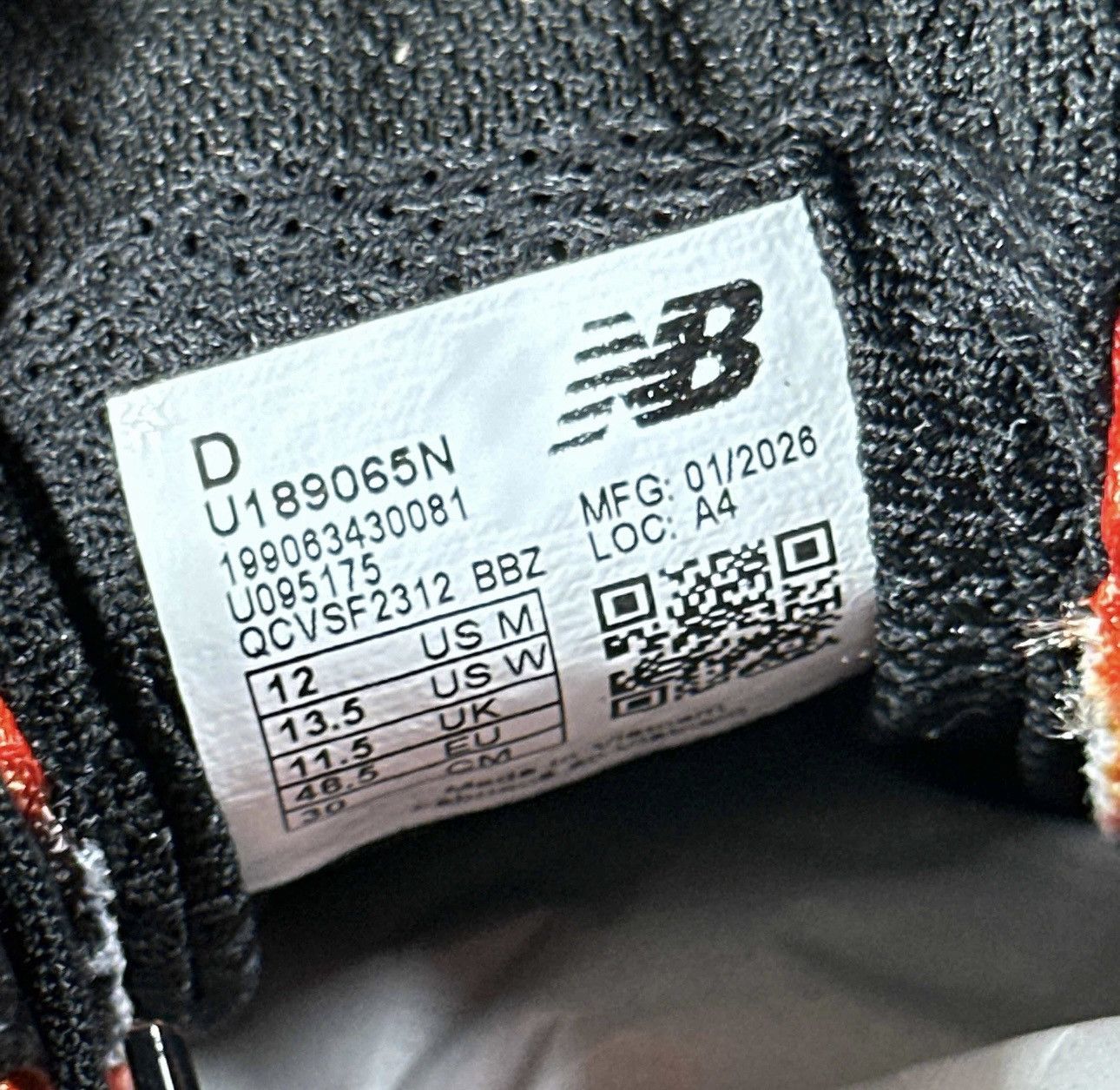 Joe Freshgoods × New Balance Joe Freshgoods New Balance 1890 ‘Finger Waves’ Size US 12 / EU 45 - 6 Thumbnail