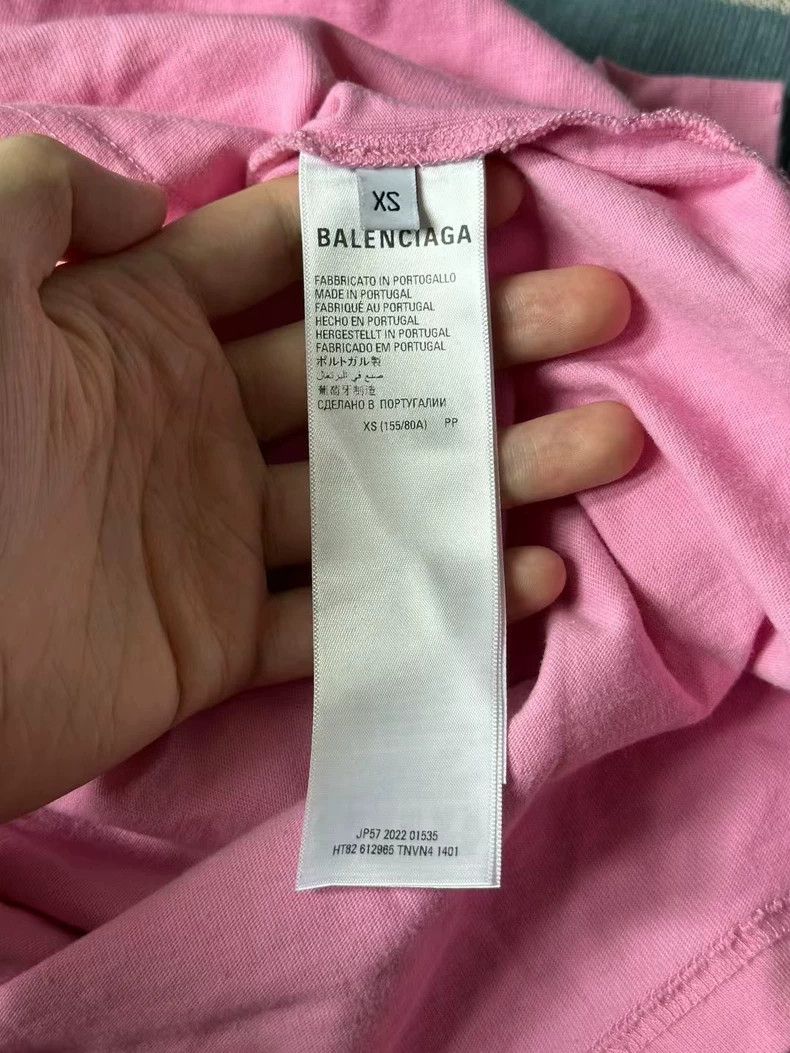 Balenciaga Balenciaga Pink Graffiti Short Sleeve Size US XS / EU 42 / 0 - 4 Thumbnail
