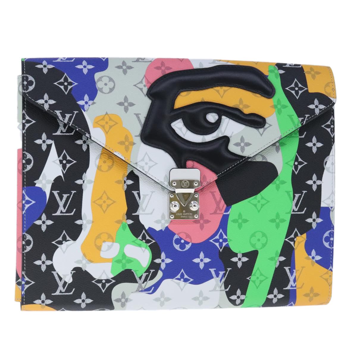 Louis Vuitton Multicolour Canvas Clutch Bag (Pre-Owned) Size ONE SIZE - 1 Thumbnail
