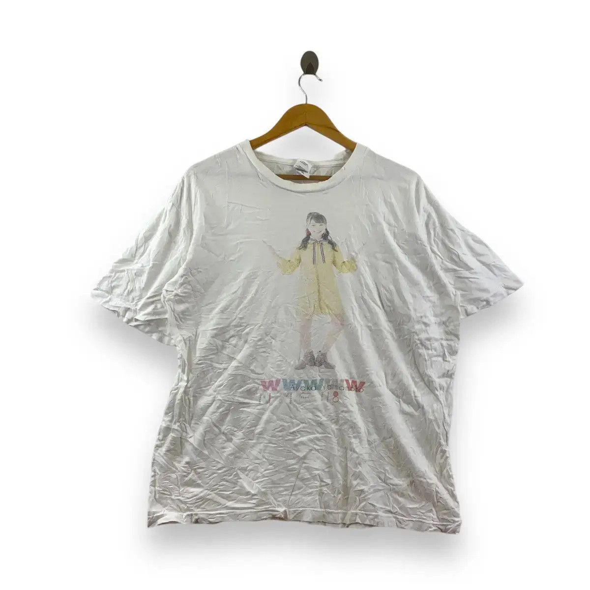 Japanese Brand AKB48 YAMAMOTO AYAKA NMB48 Japan Idol Group Tee Shirt J Pop Size US XL / EU 56 / 4 - 1 Thumbnail