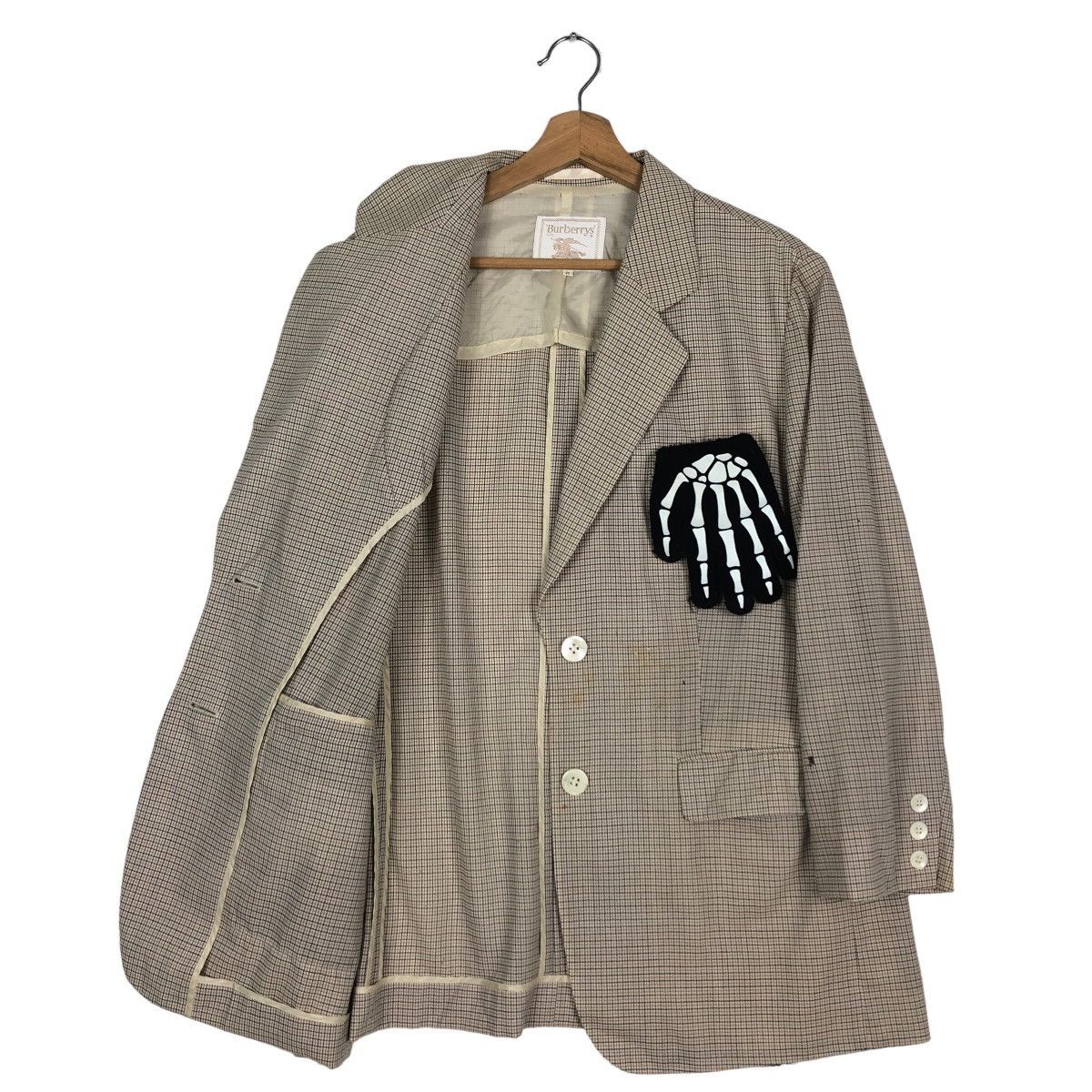 Burberry 🔥90’s Vintage Burberrys Nova Check Design Double Breast Size US M / EU 48-50 / 2 - 9 Thumbnail