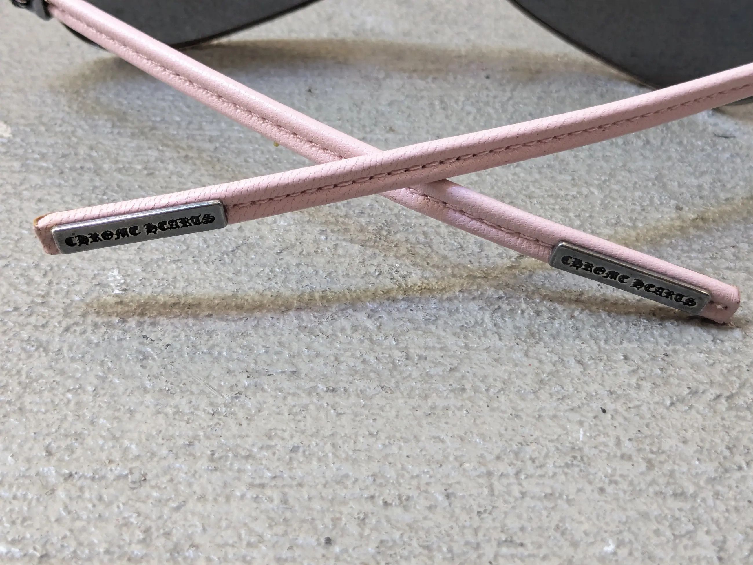 Chrome Hearts Chrome Hearts Sunglasses Red Riot Pink Silver Cross Size ONE SIZE - 14 Thumbnail