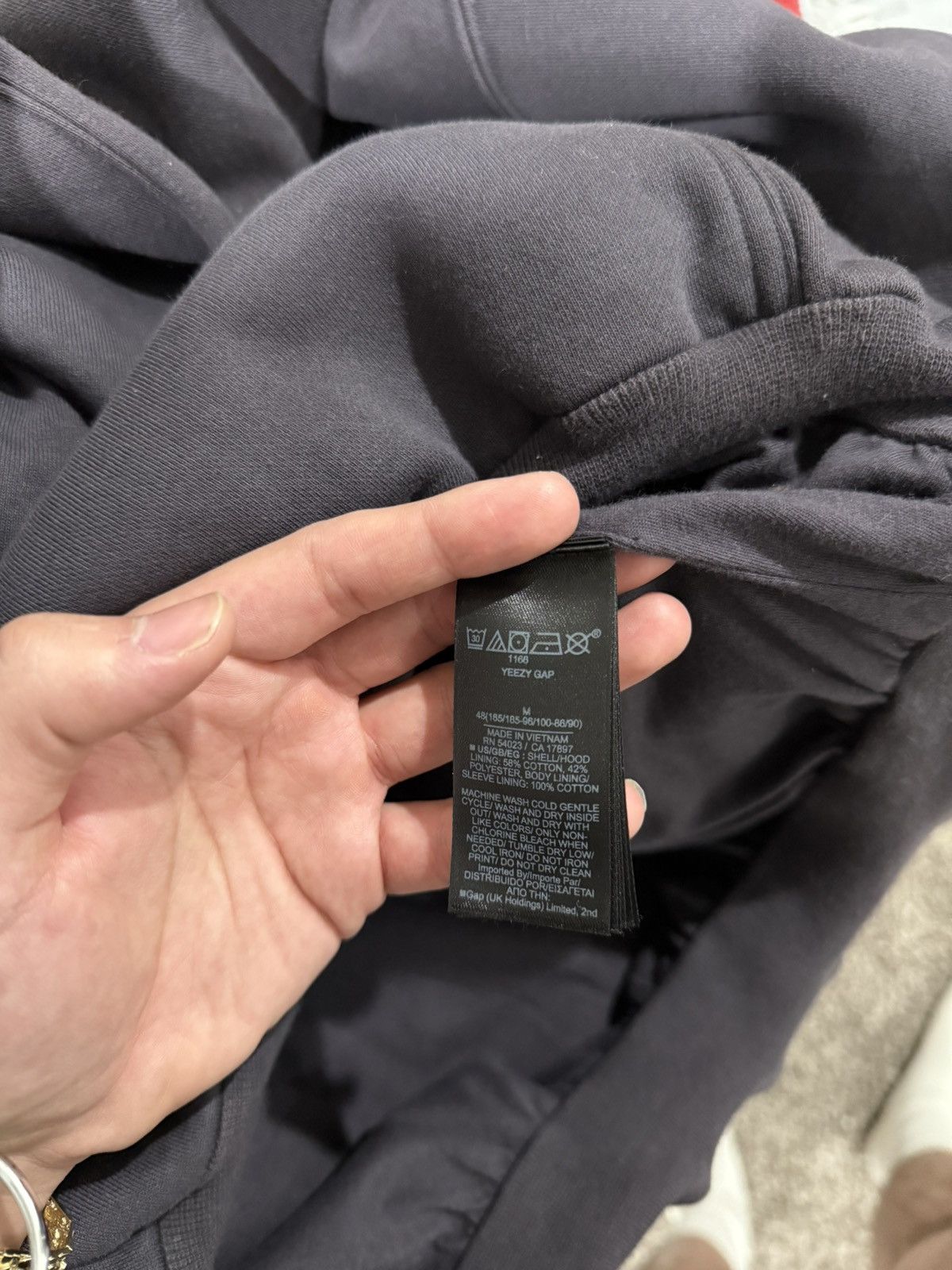 Gap × Yeezy Yeezy x gap dove hoodie Size US M / EU 48-50 / 2 - 5 Thumbnail