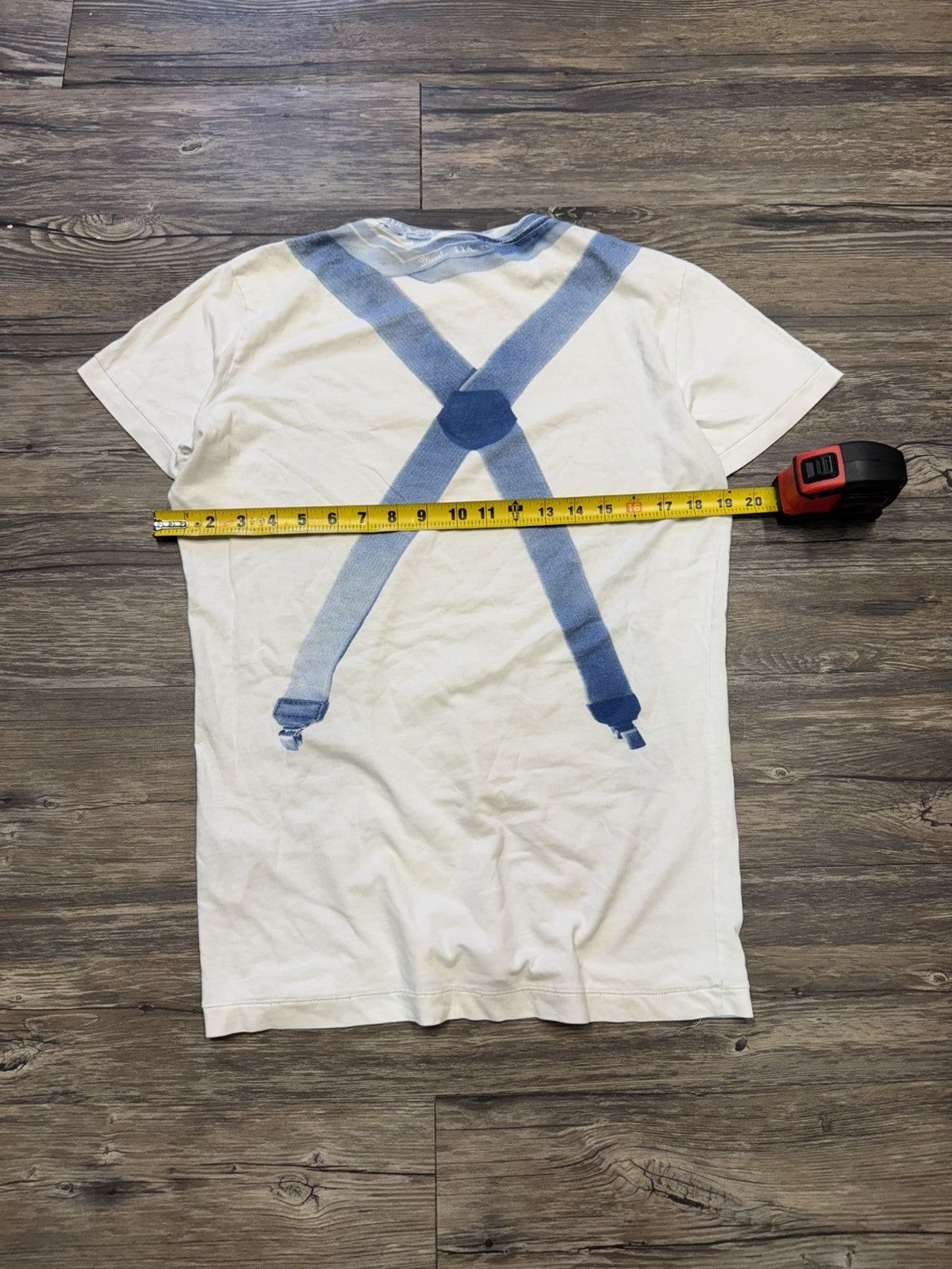Diesel 00’s DIESEL SUSPENDER BANDANA TEE Size US M / EU 48-50 / 2 - 5 Thumbnail
