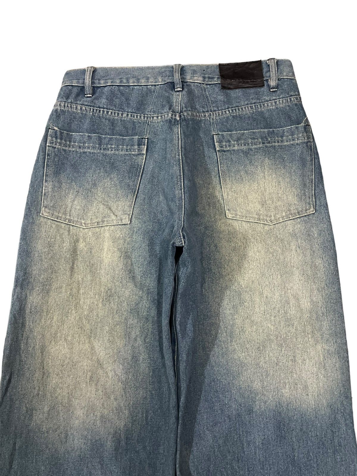 Sean John Vintage Y2K Sean John Distressed Mud Wash Baggy Barrel Jeans Size US 34 / EU 50 - 13 Thumbnail