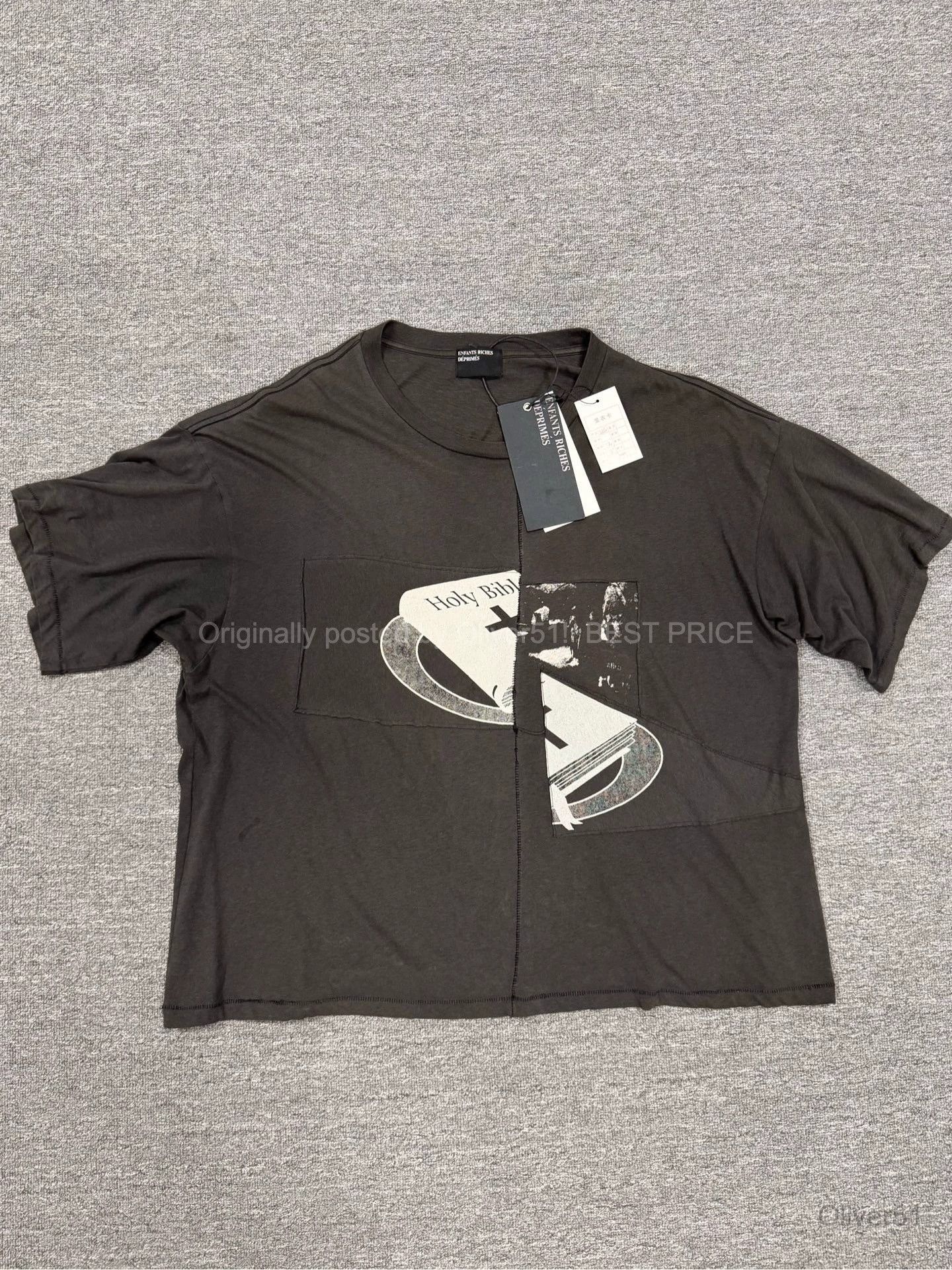 Enfants Riches Deprimes Enfants Riches Deprimes Bible Patch T‑Shirt KKKK26/2610 Size US XXL / EU 58 / 5 - 1 Thumbnail