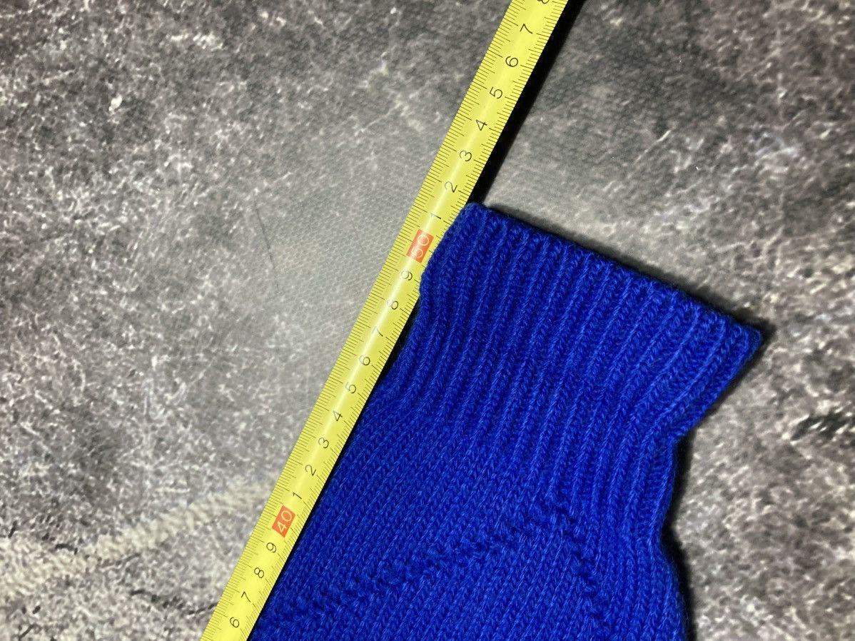 Lacoste Vintage 80s Chemise Lacoste Diamond Blue Knit Wool Sweater Size US L / EU 52-54 / 3 - 12 Thumbnail