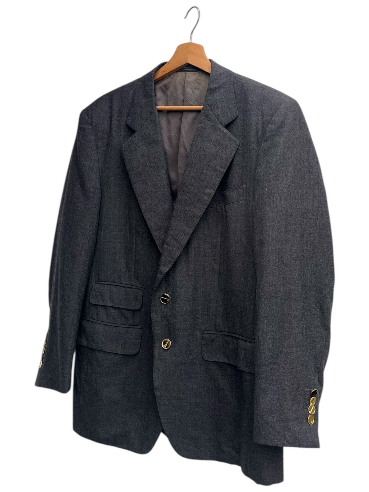 Alfred Dunhill Dunhill Wool Tailored Blazer Made in Italy Size US M / EU 48-50 / 2 - 5 Thumbnail