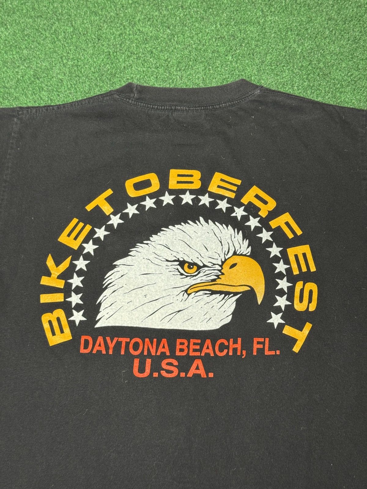 Harley Davidson 90s Daytona Beach Bikertoberfest October Halloween T Shirt Size US M / EU 48-50 / 2 - 5 Thumbnail