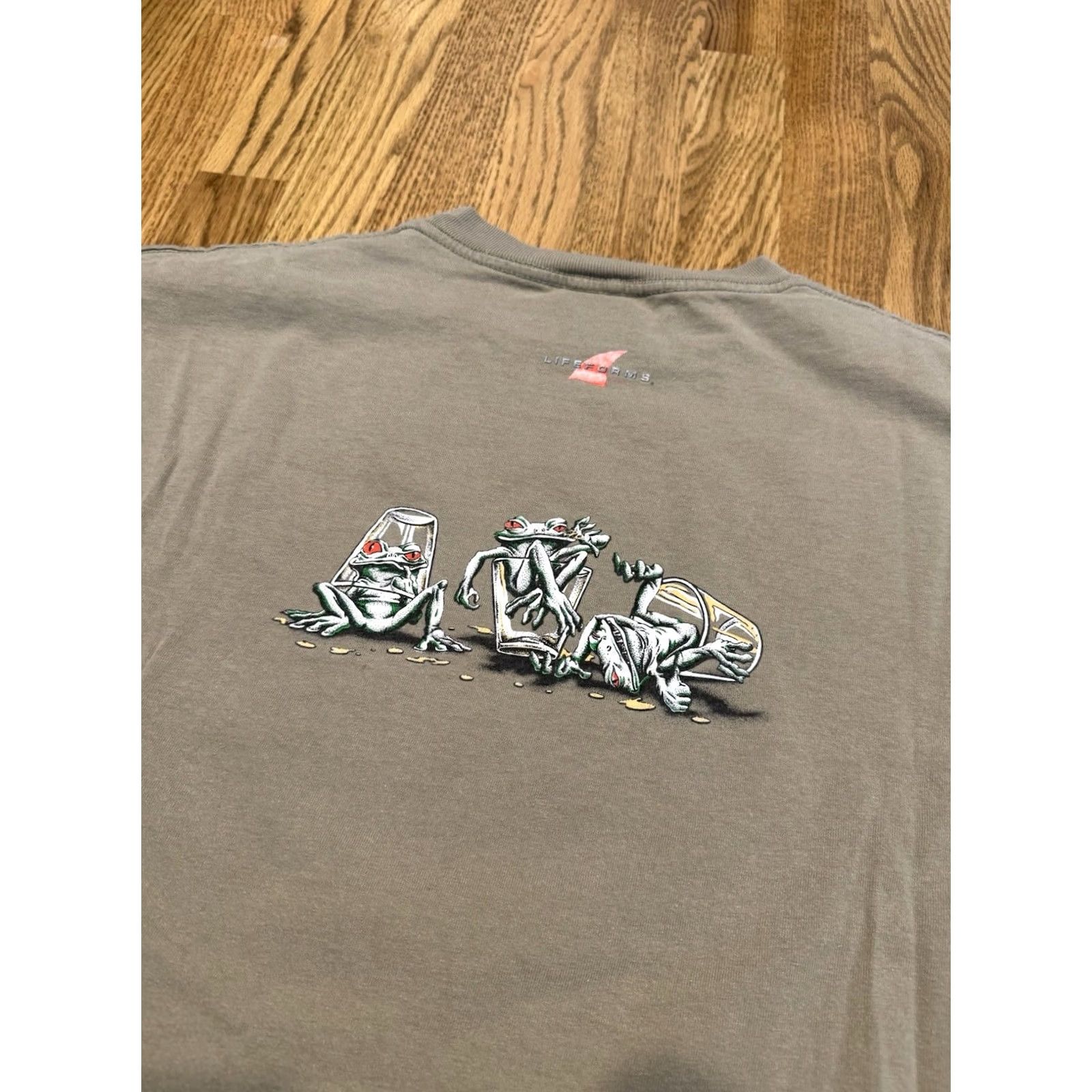 Doublet VINTAGE Frog Tequila Hoppers Shirt Size Large 90s Vtg Funny Double Sided T Size US L / EU 52-54 / 3 - 7 Thumbnail