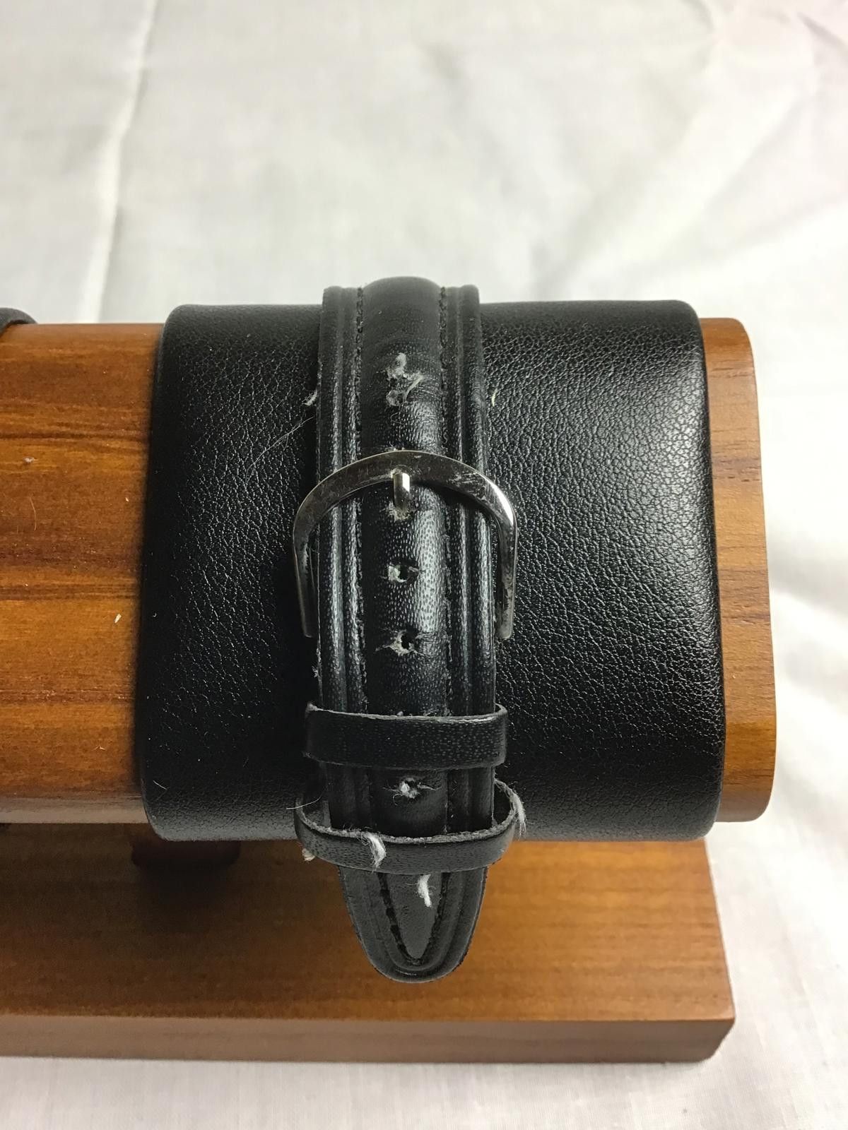 Other Ravinia Quartz Black Leather Strap Watch Size ONE SIZE - 4 Thumbnail