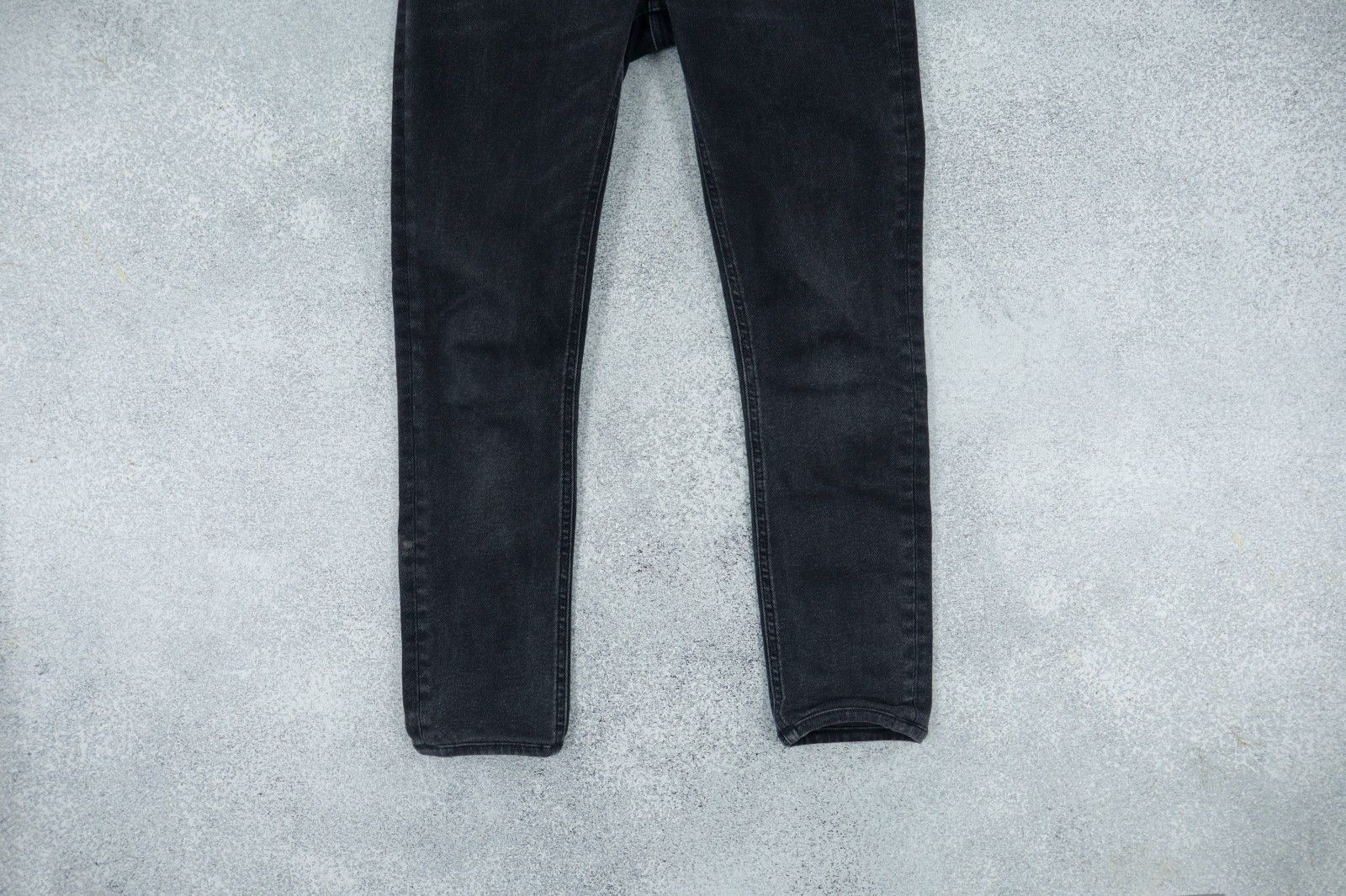 Acne Studios Acne Studios Peg Used Black Womens Jeans Made in Italy W26 Size 26" / US 2 / IT 38 - 4 Thumbnail