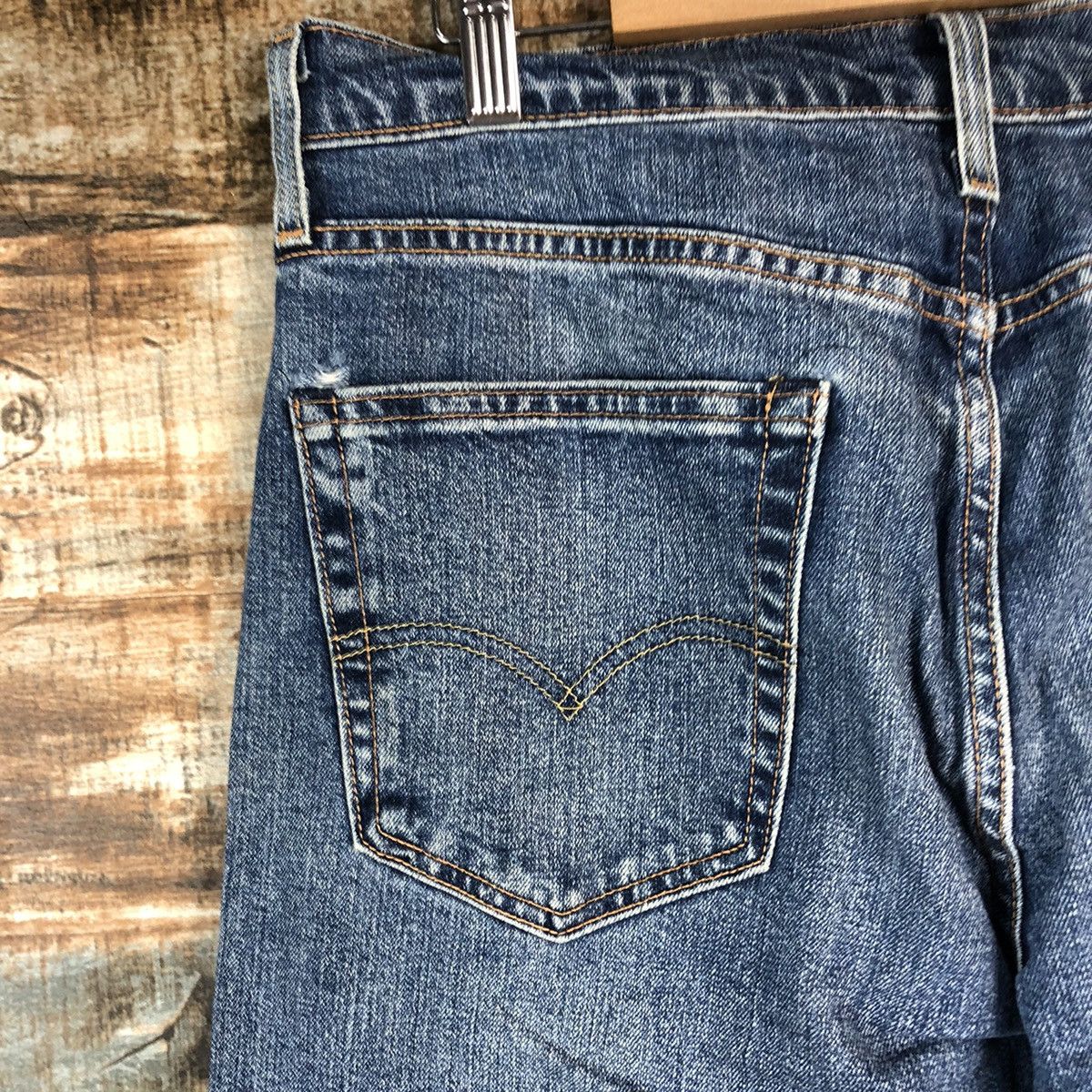 Levi's DLL Levis 502 big E faded Blue Denim Pants #C248 Size US 31 - 20 Thumbnail