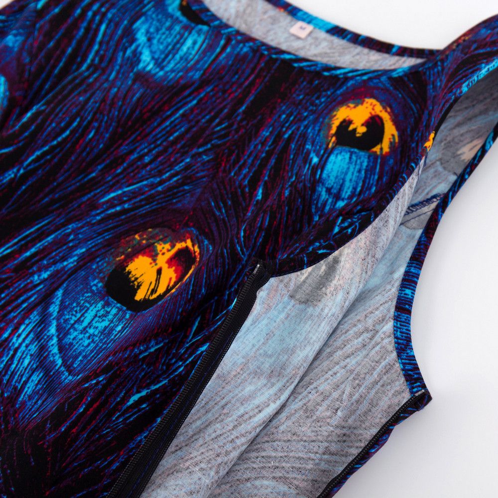 Other Retro style dresses peacock print Size S / US 4 / IT 40 - 3 Thumbnail
