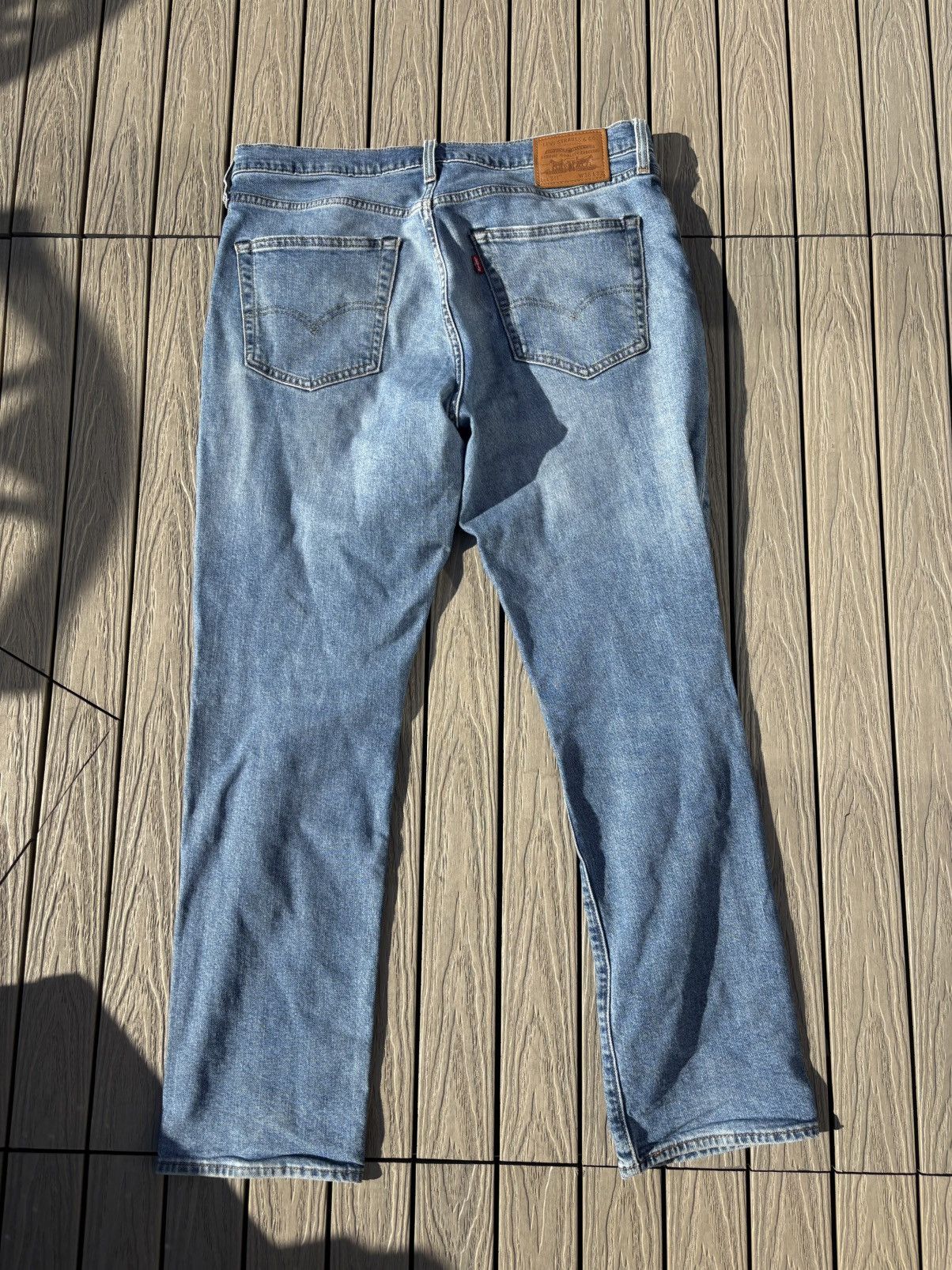 Levi's Levi’s Premium 511 Slim Fit Jeans Men 36x32 Light Wash Size US 36 / EU 52 - 2 Thumbnail