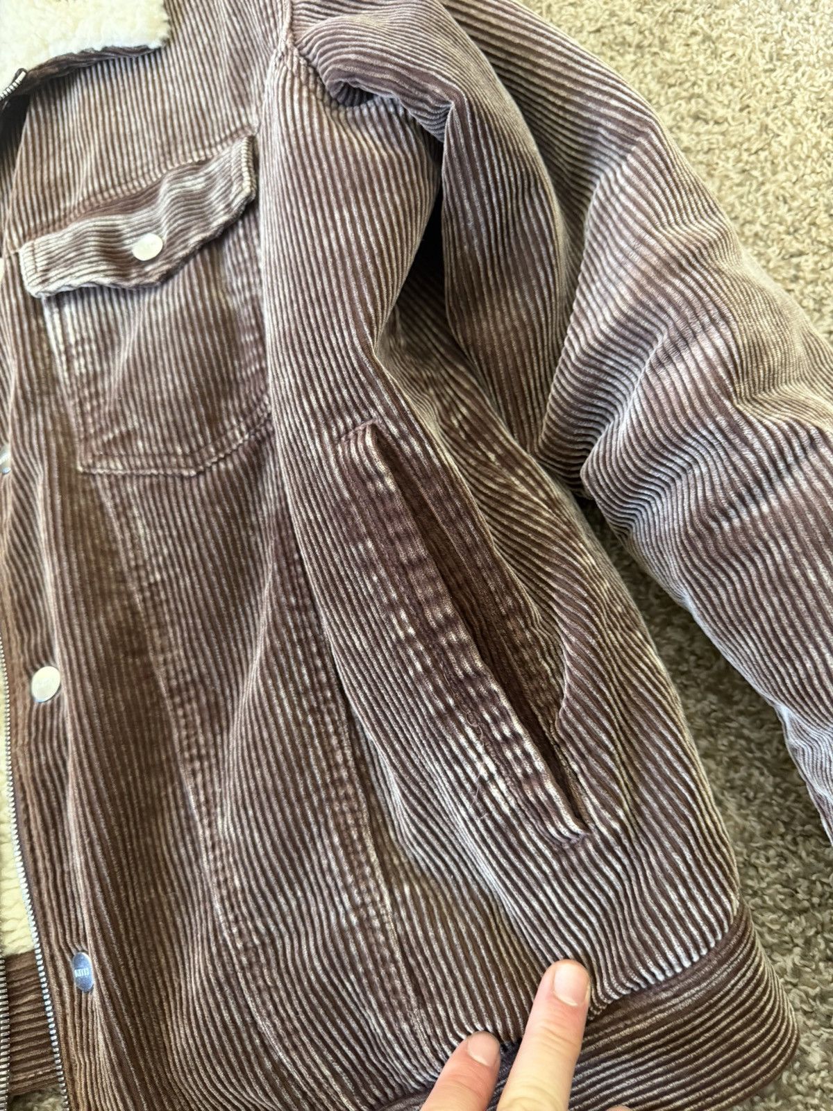 Kith RARE Kith removable flannel corduroy Sherpa jacket Size US L / EU 52-54 / 3 - 13 Thumbnail