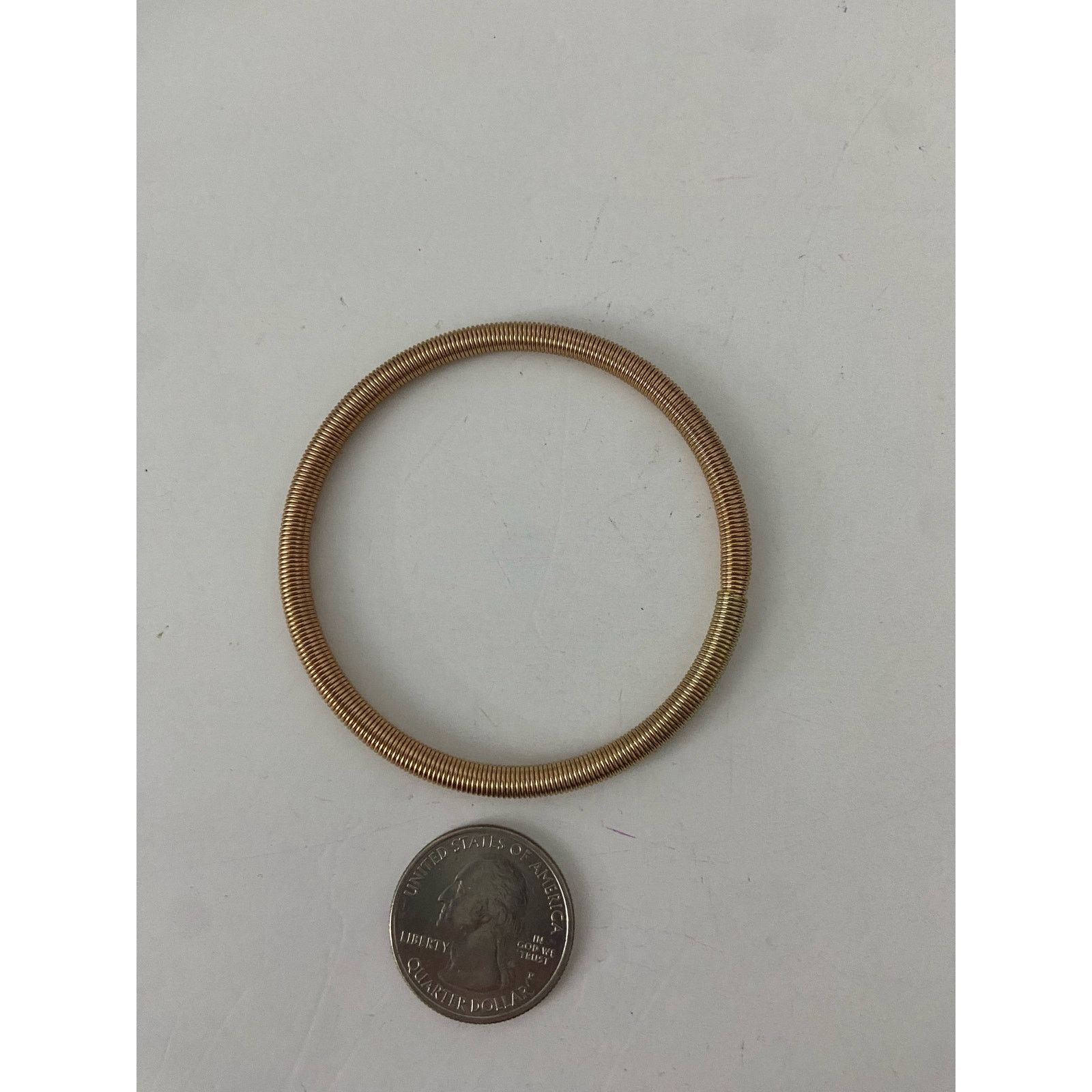 Other Mesh bangle bracelet gold tone Size ONE SIZE - 4 Thumbnail