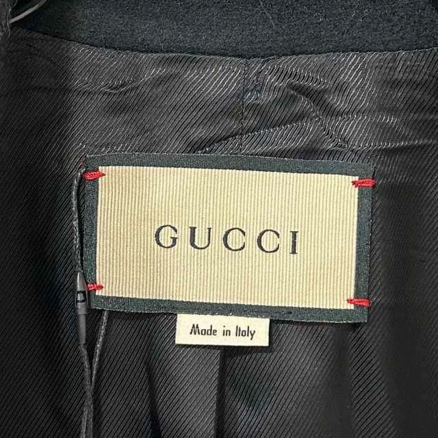 Gucci Gucci Black horse buckle long coat 2506-Nextarrow Size US XXS / EU 40 - 5 Thumbnail