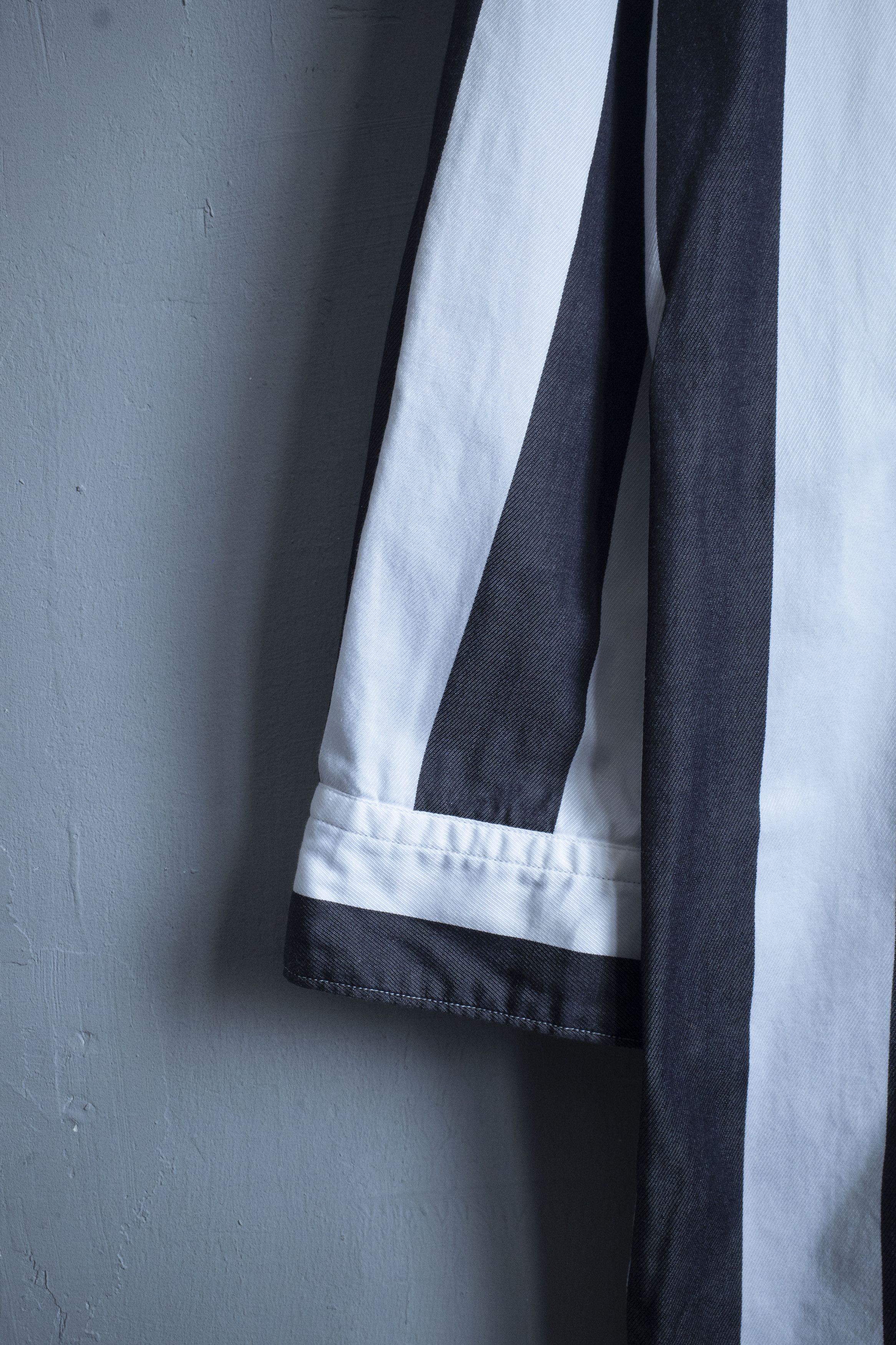 Y's for Men Y's for men Spring-Summer 1987 stripe long overshirt Size US M / EU 48-50 / 2 - 5 Thumbnail