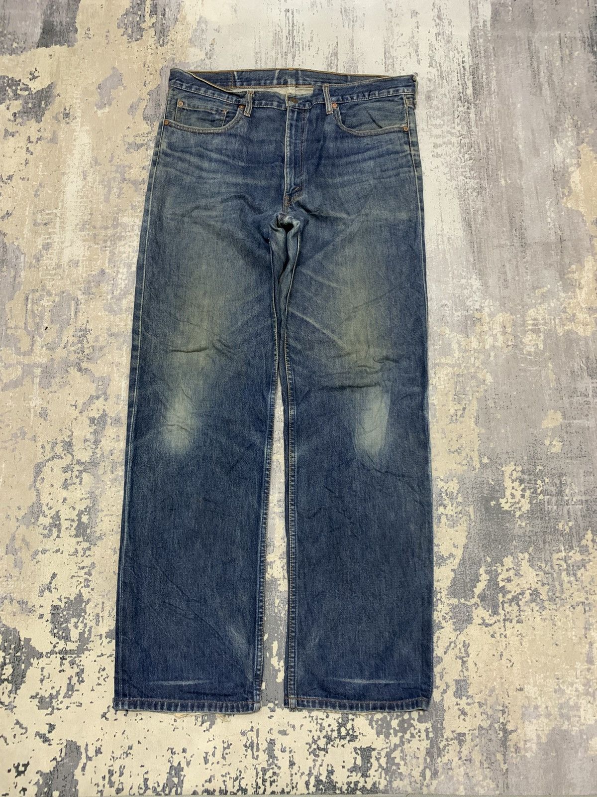 Levi's VTG 90s Levi’s 508 Straight Leg Denim Jeans Faded Wash 38x30 Size US 38 / EU 54 - 1 Thumbnail