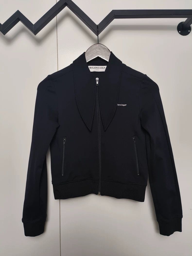Balenciaga Balenciaga Bow Zip Black Jacket - dmc Size US XS / EU 42 / 0 - 1 Thumbnail