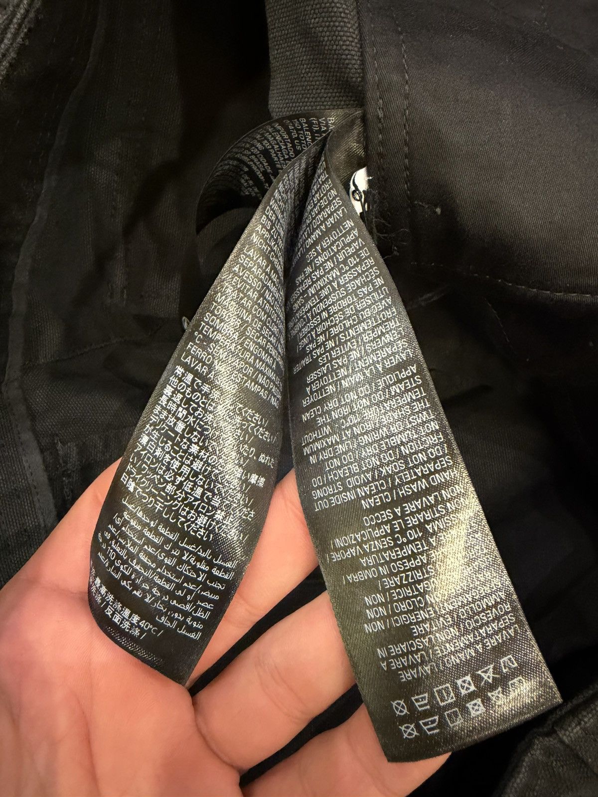 Balenciaga Balenciaga Pierced Cargo Raver Pants Size US 44 / EU 60 - 5 Thumbnail