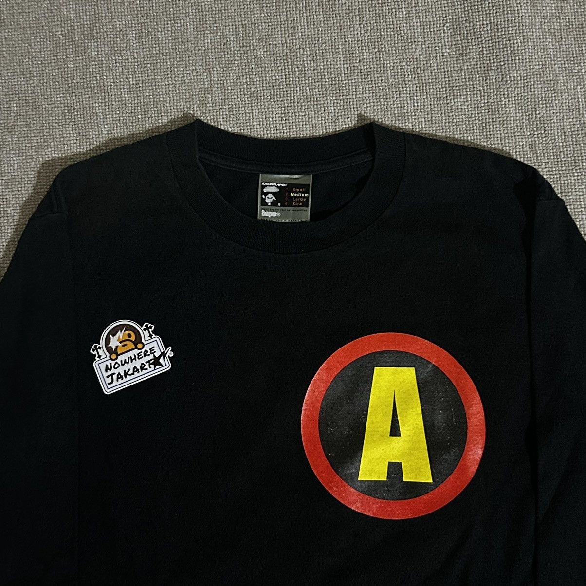 Bape Bape Apeman Longsleeve Size US S / EU 44-46 / 1 - 3 Thumbnail