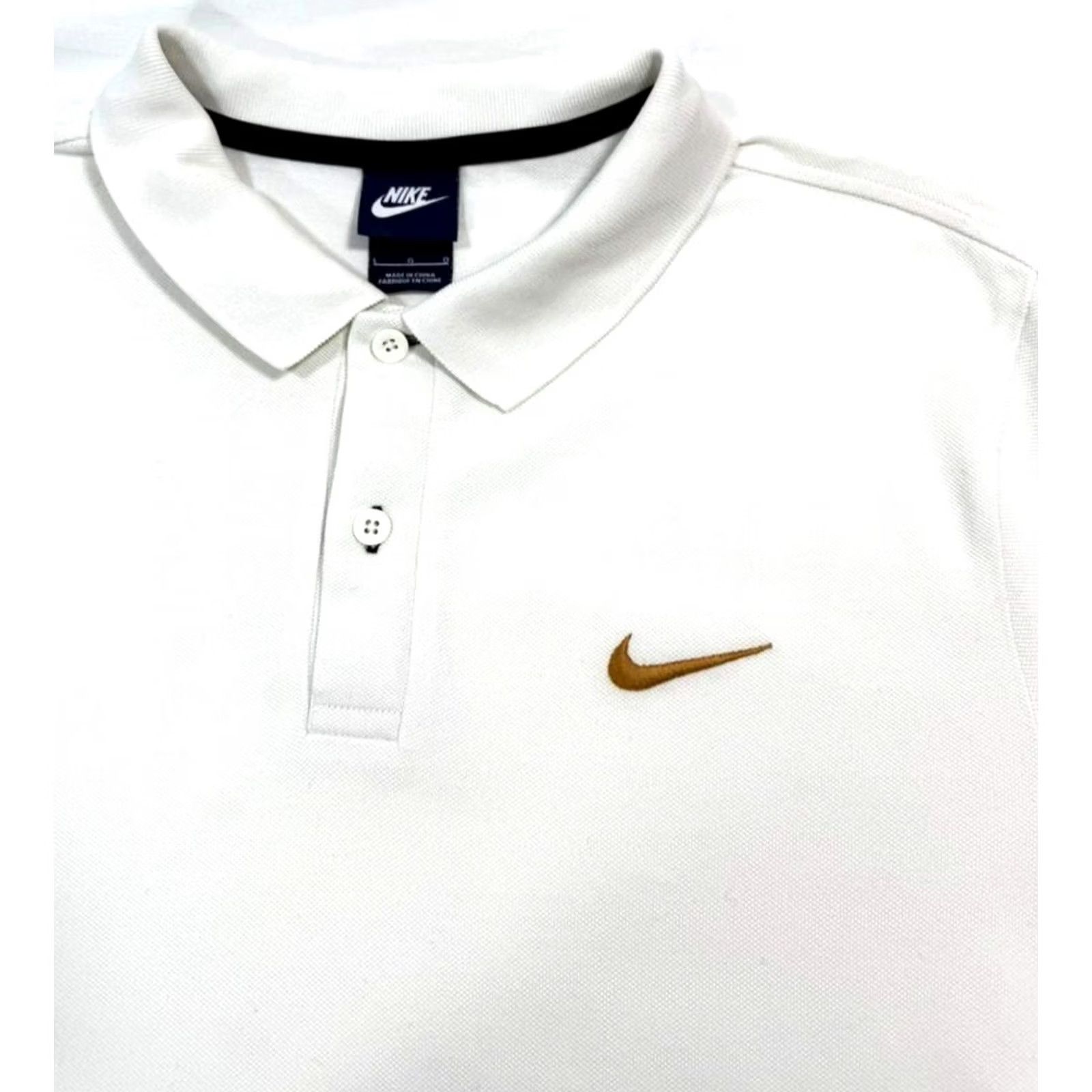 Nike Nike Roger Federer Wimbledon Polo Shirt White L Men's Size US L / EU 52-54 / 3 - 5 Thumbnail