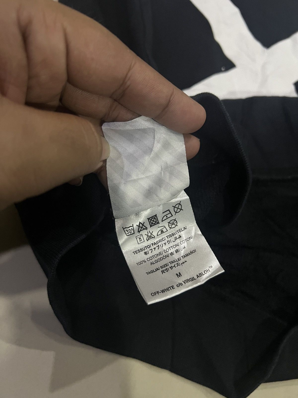 Off-White Off-White Caravaggio Mirror mirror hoodie Size US M / EU 48-50 / 2 - 6 Thumbnail